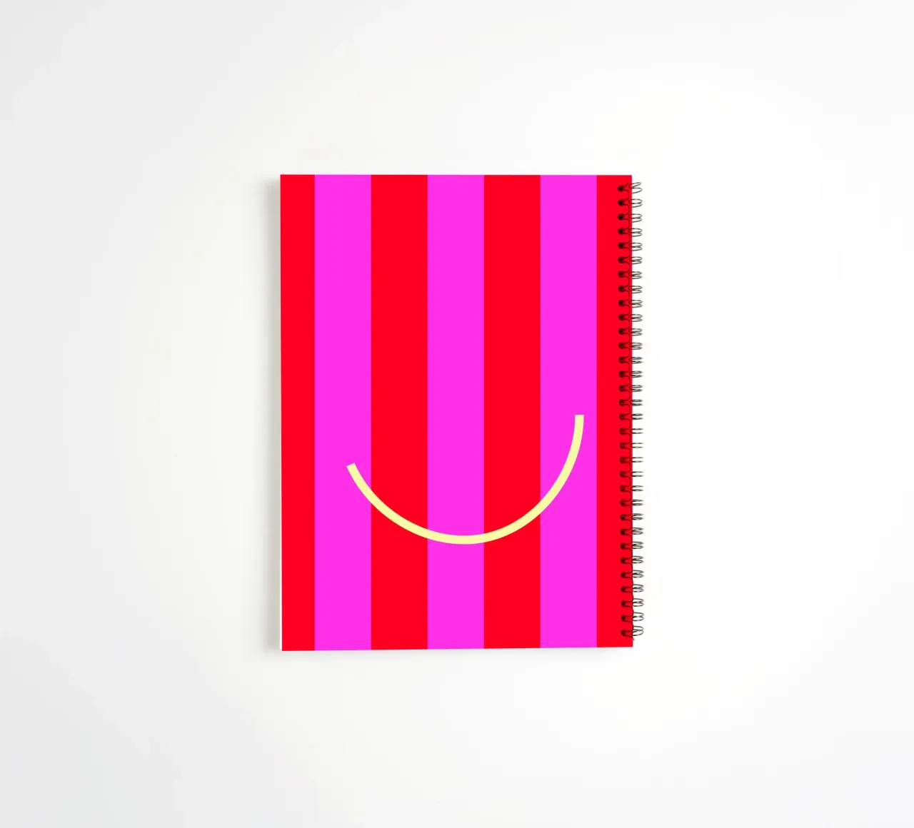 smile. (looks damn good on you :) spiral notebook by FRICKE DESIGN
