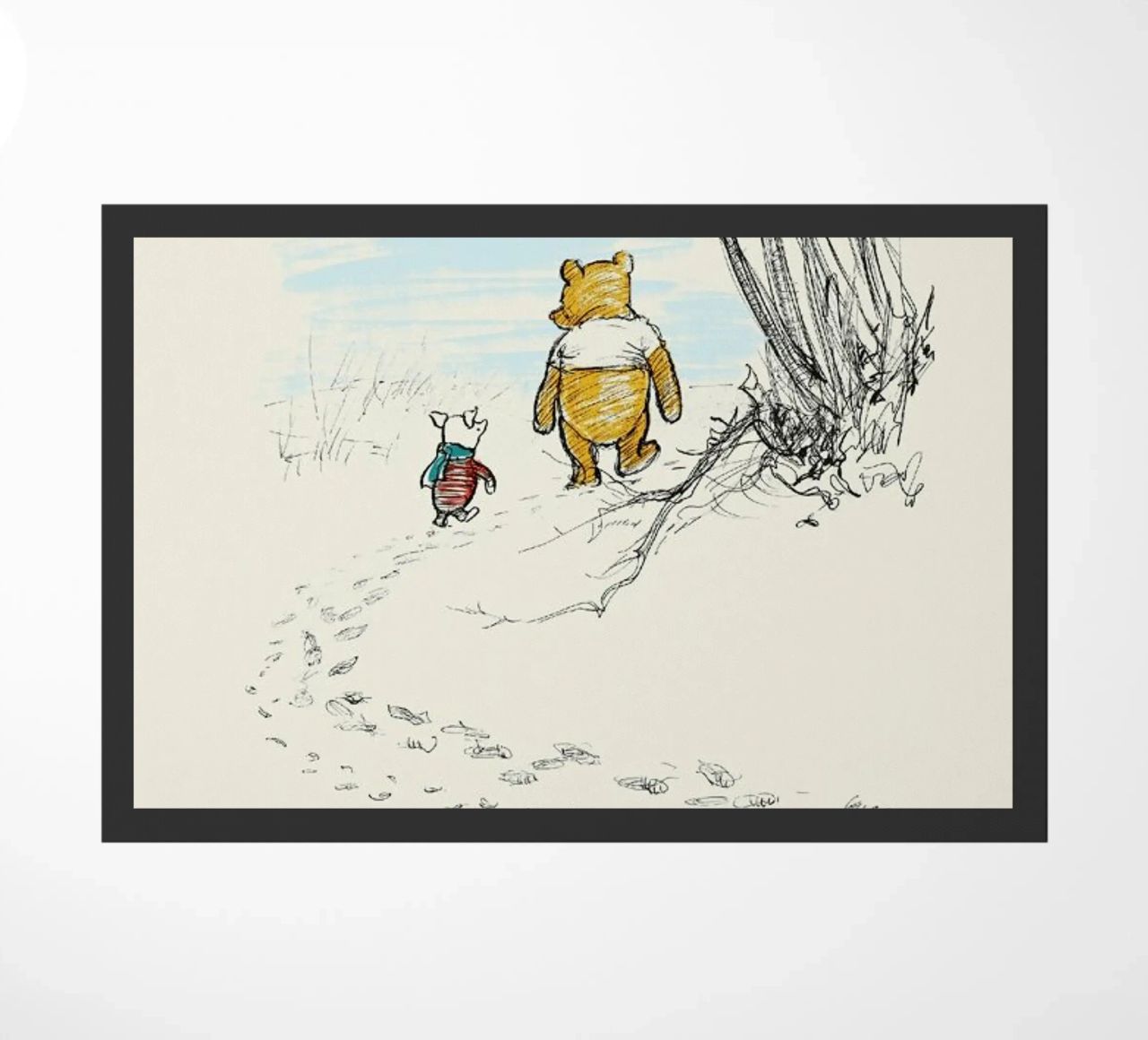 Favourite Day doormat by Vintage by JUNIQE