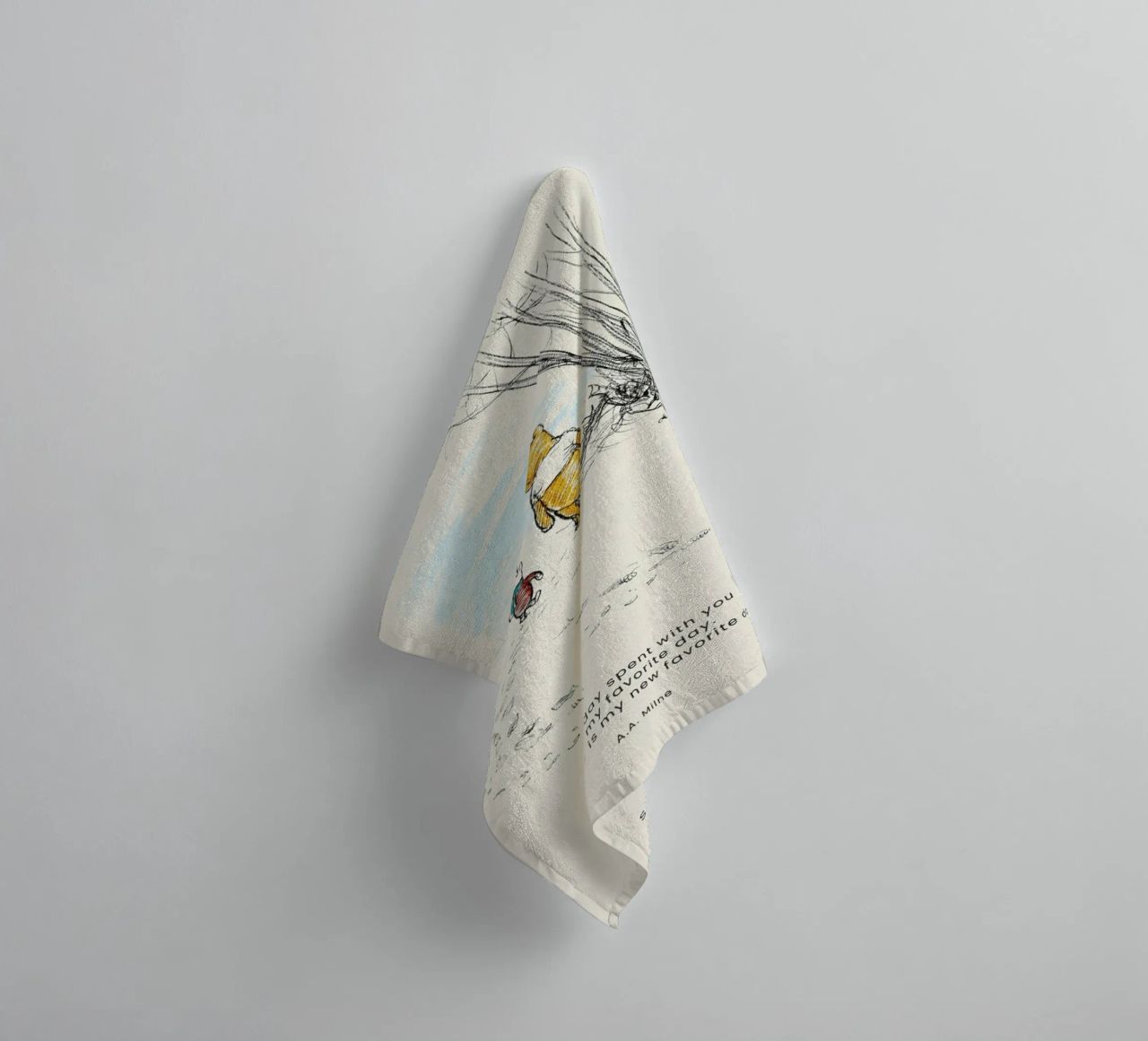 Favourite Day towel by Vintage by JUNIQE