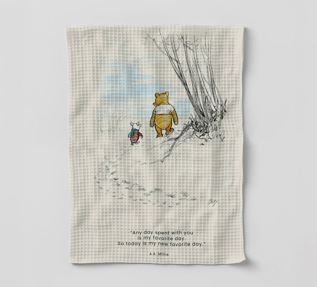 Favourite Day Geschirrtuch von Vintage by JUNIQE