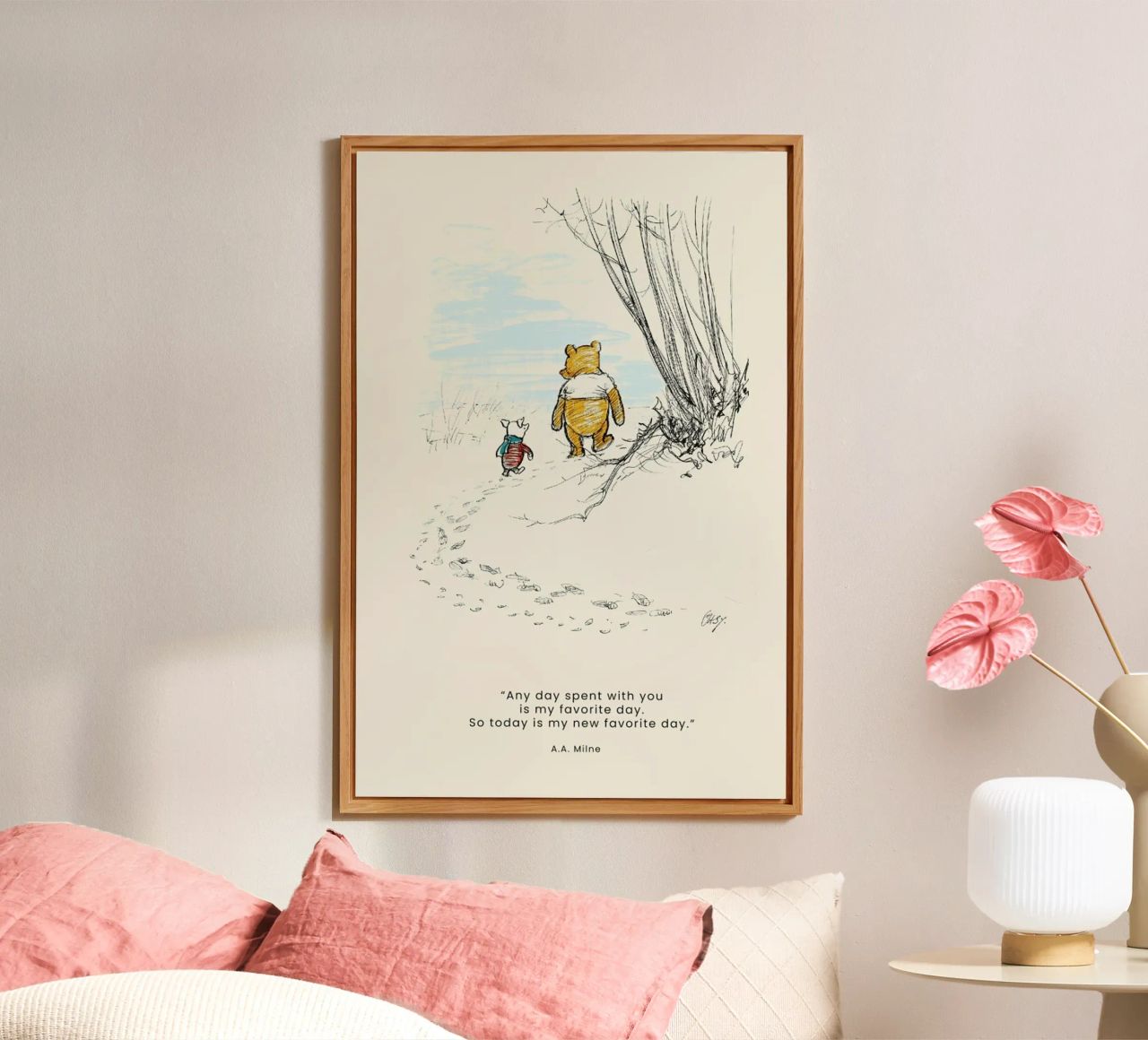 Favourite Day alluminio dibond da Vintage by JUNIQE