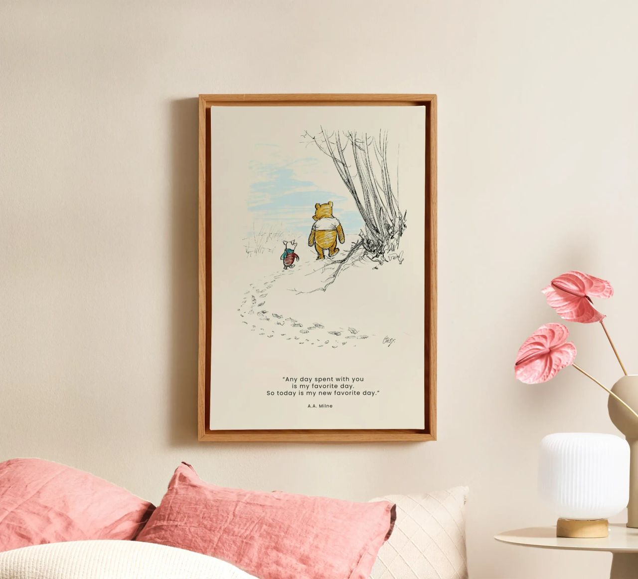 Favourite Day canvas van Vintage by JUNIQE