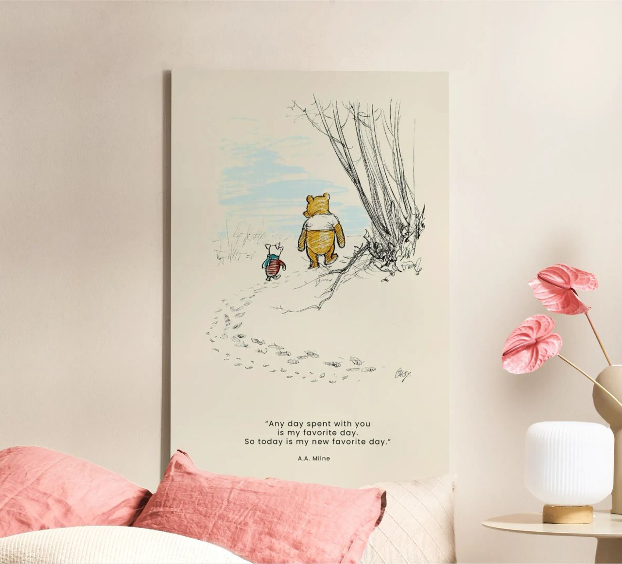 Favourite Day canvas van Vintage by JUNIQE