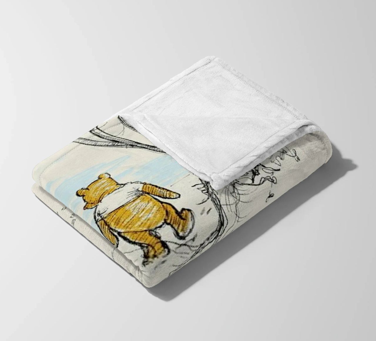 Favourite Day fleece blanket by Vintage by JUNIQE
