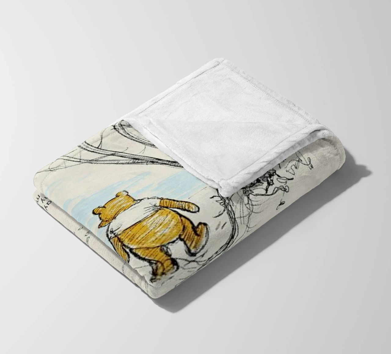 Favourite Day fleece blanket by Vintage by JUNIQE