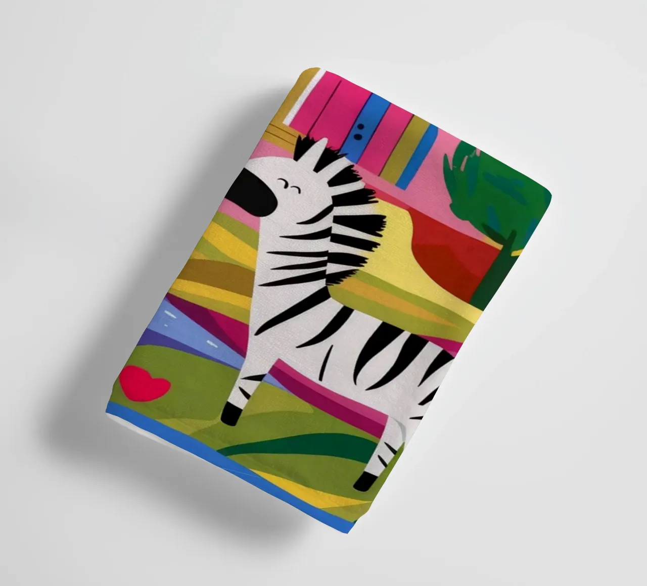 Zebra Hills Fantasy towel by Pake Nebula