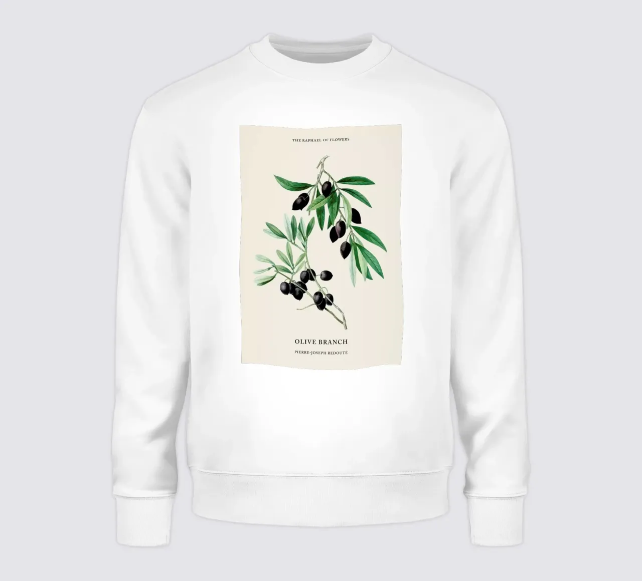Pierre-Joseph Redouté - Olive Branch felpa da Vintage by JUNIQE