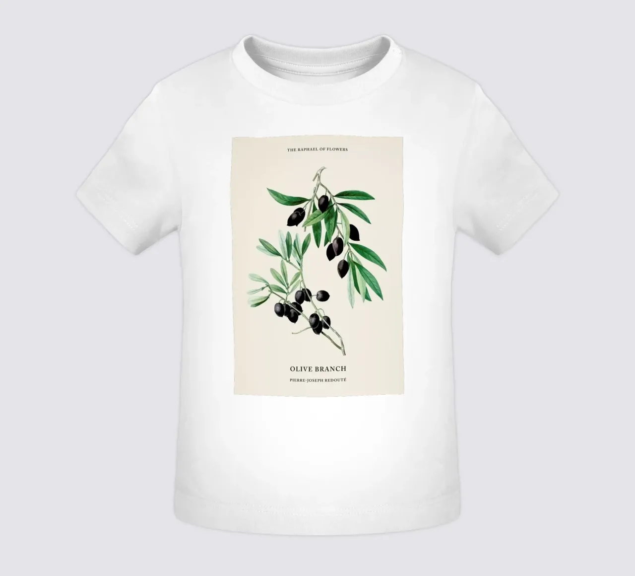 Pierre-Joseph Redouté - Olive Branch maglietta neonato da Vintage by JUNIQE
