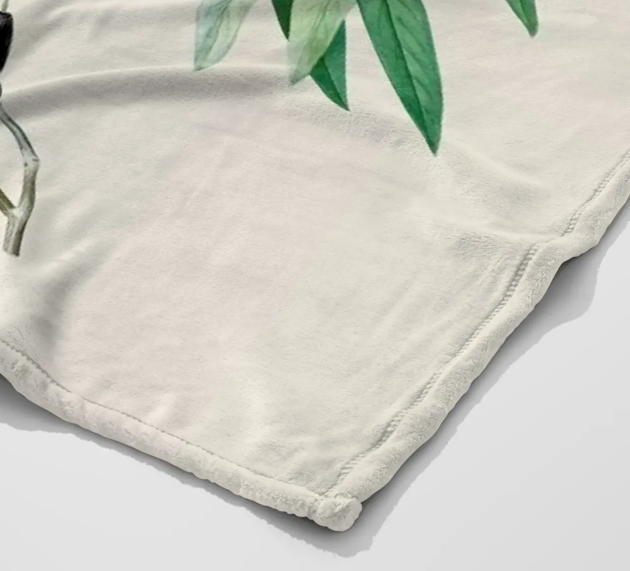 Pierre-Joseph Redouté - Olive Branch coperta in pile da Vintage by JUNIQE