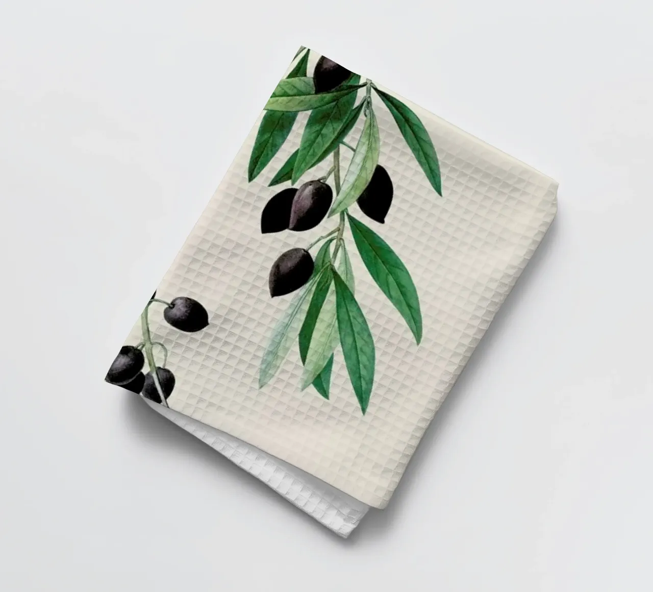 Pierre-Joseph Redouté - Olive Branch canovaccio da cucina da Vintage by JUNIQE