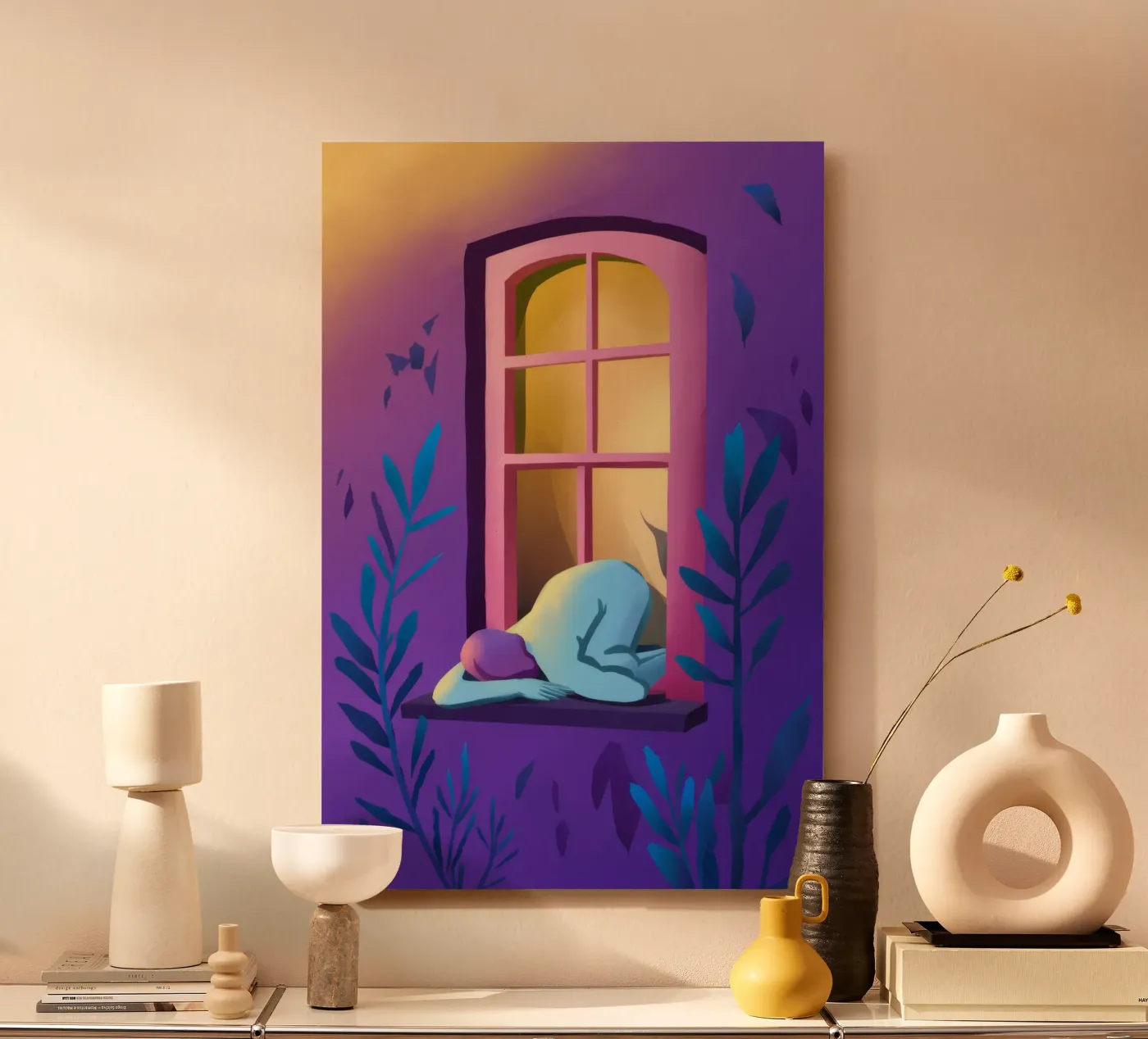 Window Watcher Dusk forex plate by Pake Nebula