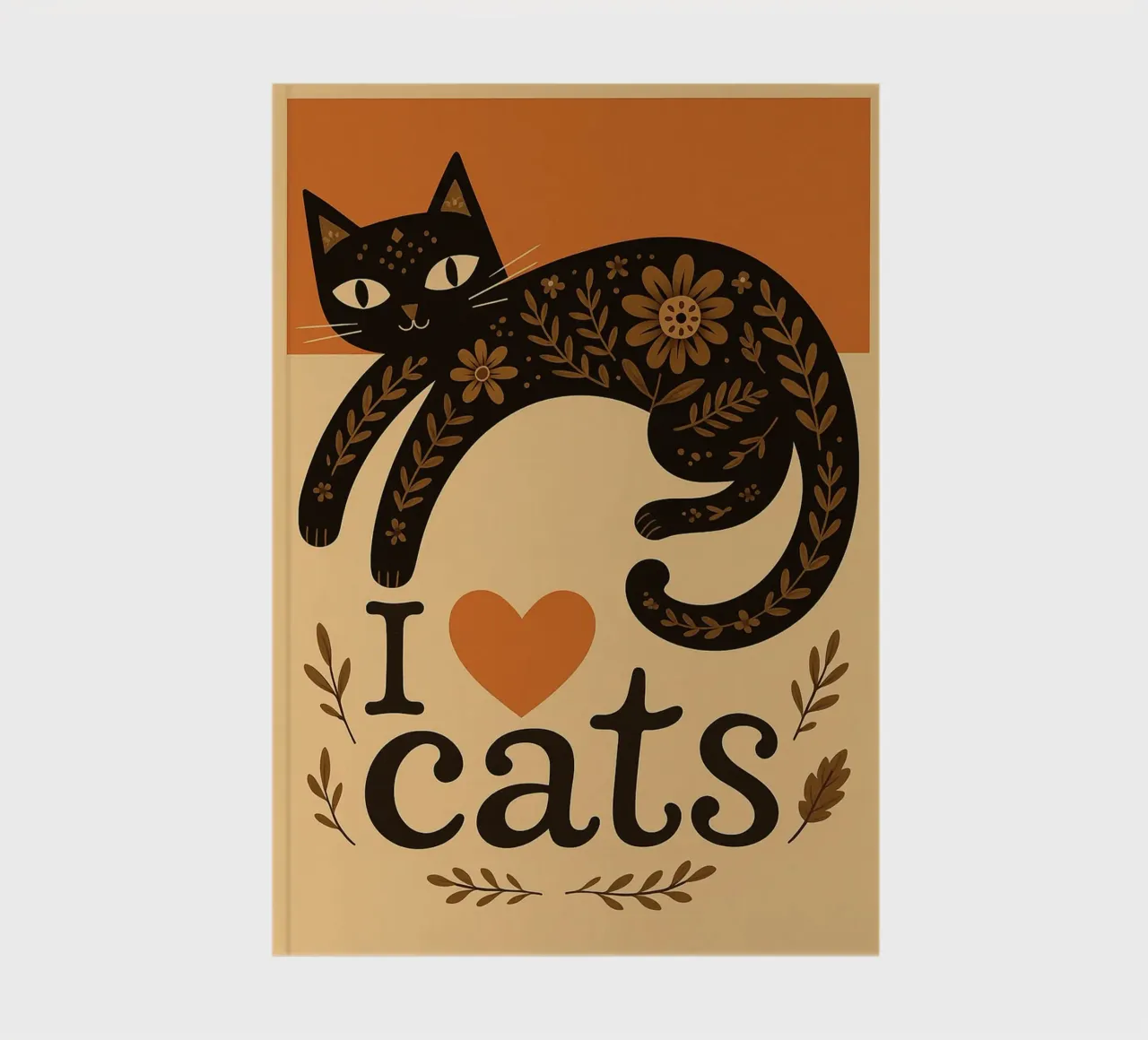 i love cat notebook by Nayara