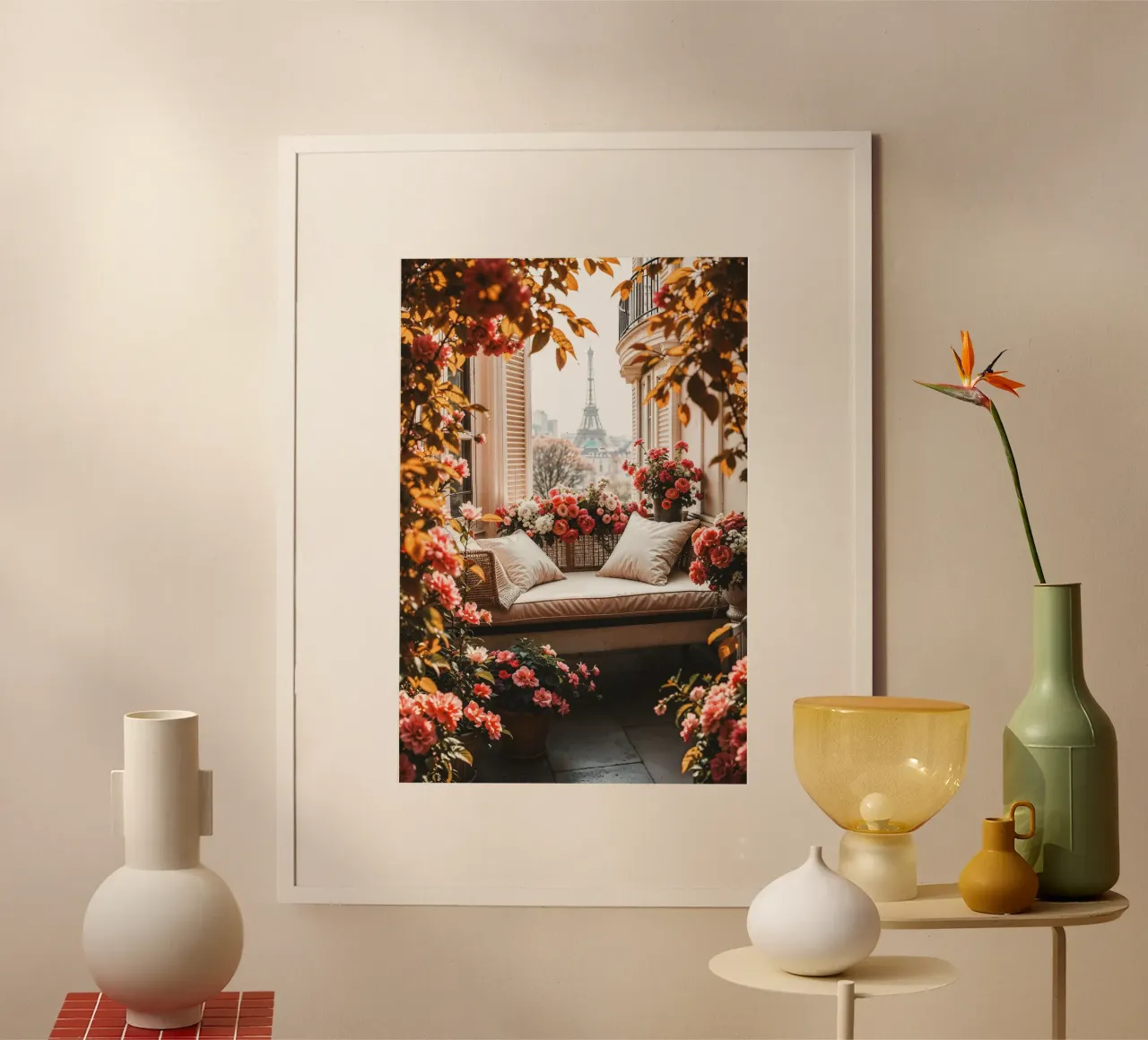 Blooming Paris Dream poster by BLICKPUNKT