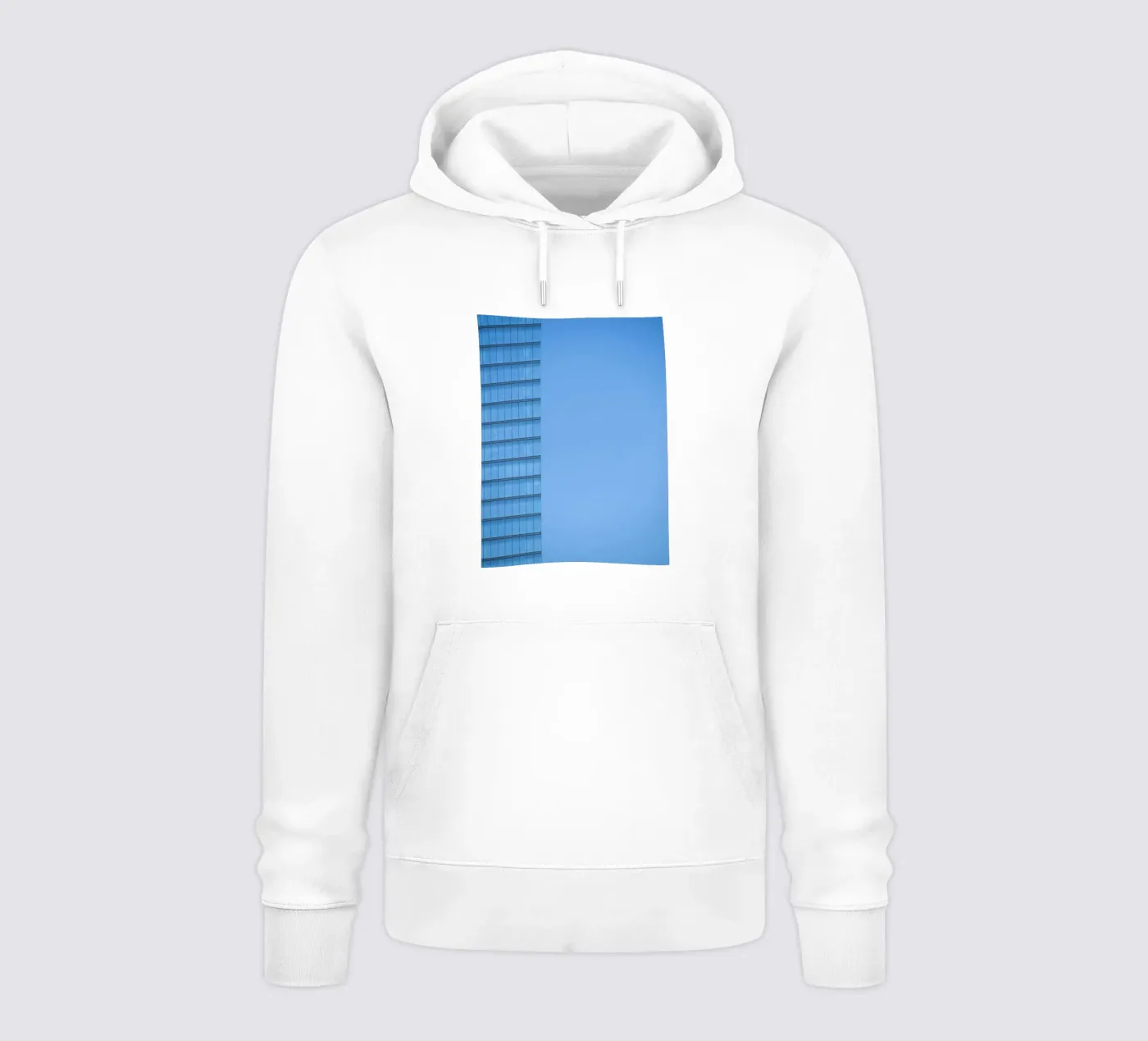 skyline building felpa con cappuccio da Bleu