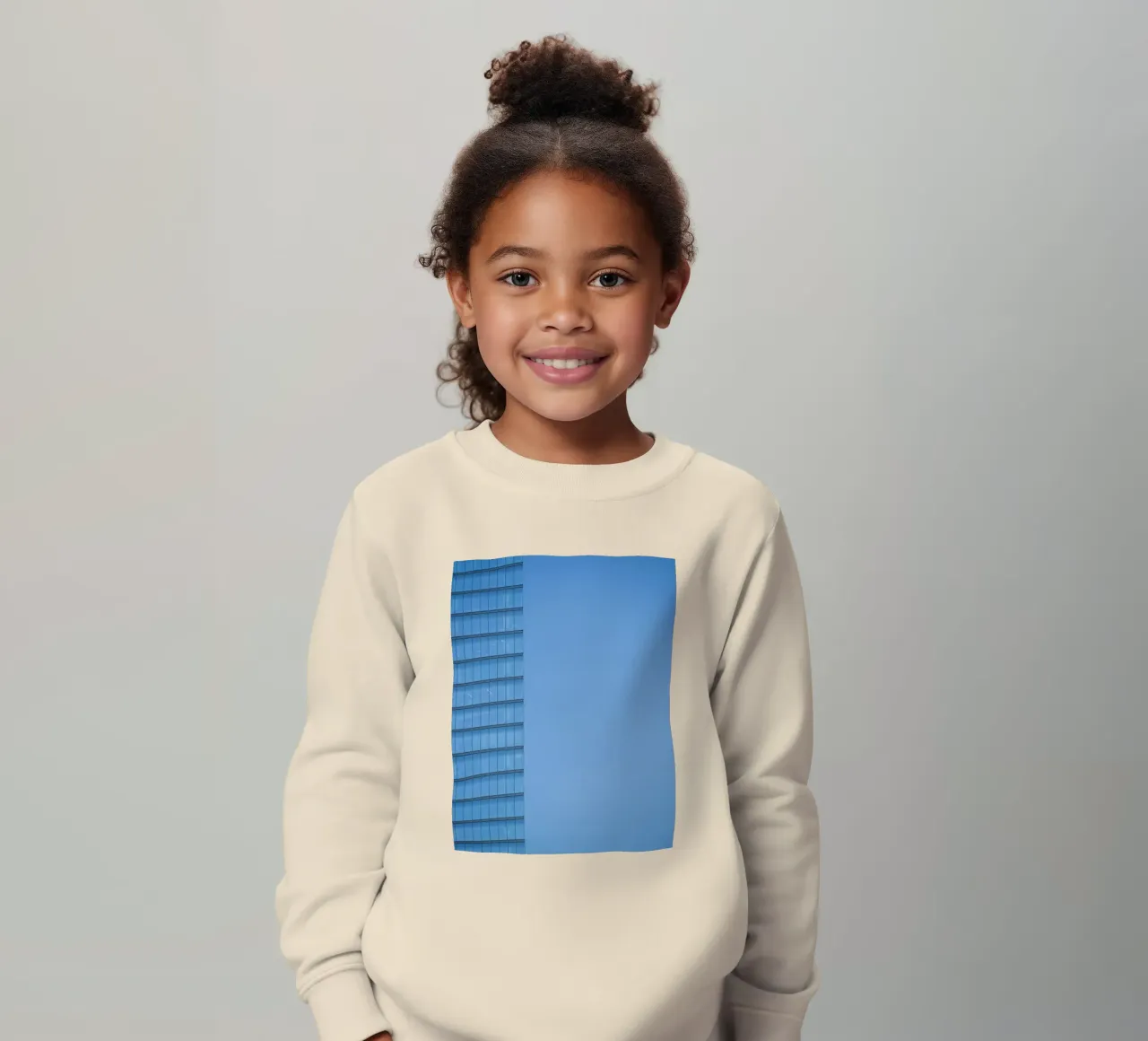 edificio skyline felpa bambino da Bleu
