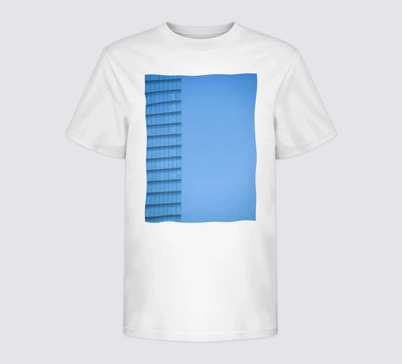 Skyline-Gebäude Kinder T-Shirt von Bleu