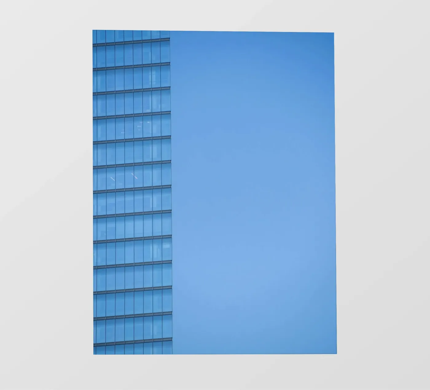 skyline-gebouw backlit folie van Bleu