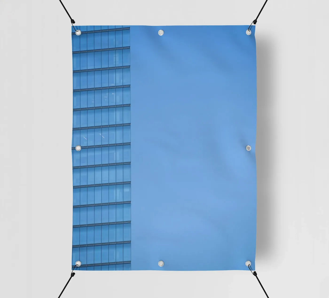 edificio skyline telo in pvc da Bleu