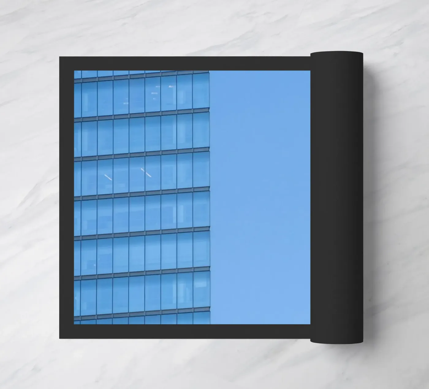 skyline building Fußmatte von Bleu