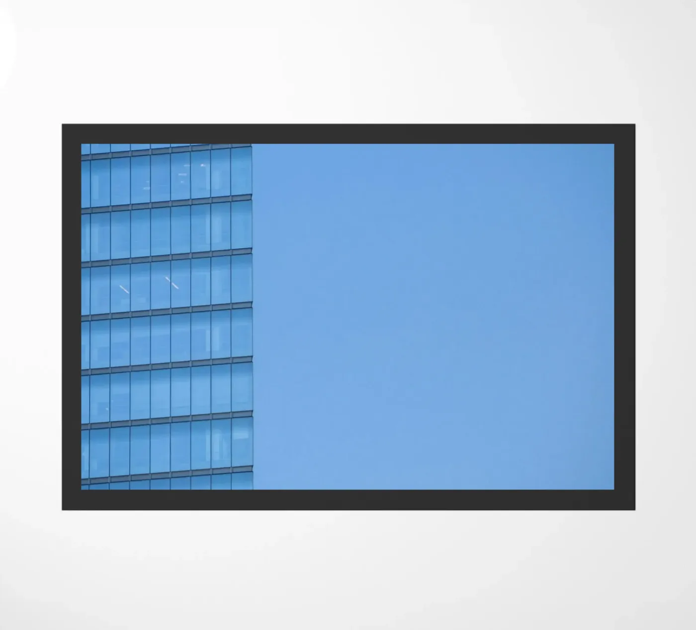 skyline building Fußmatte von Bleu