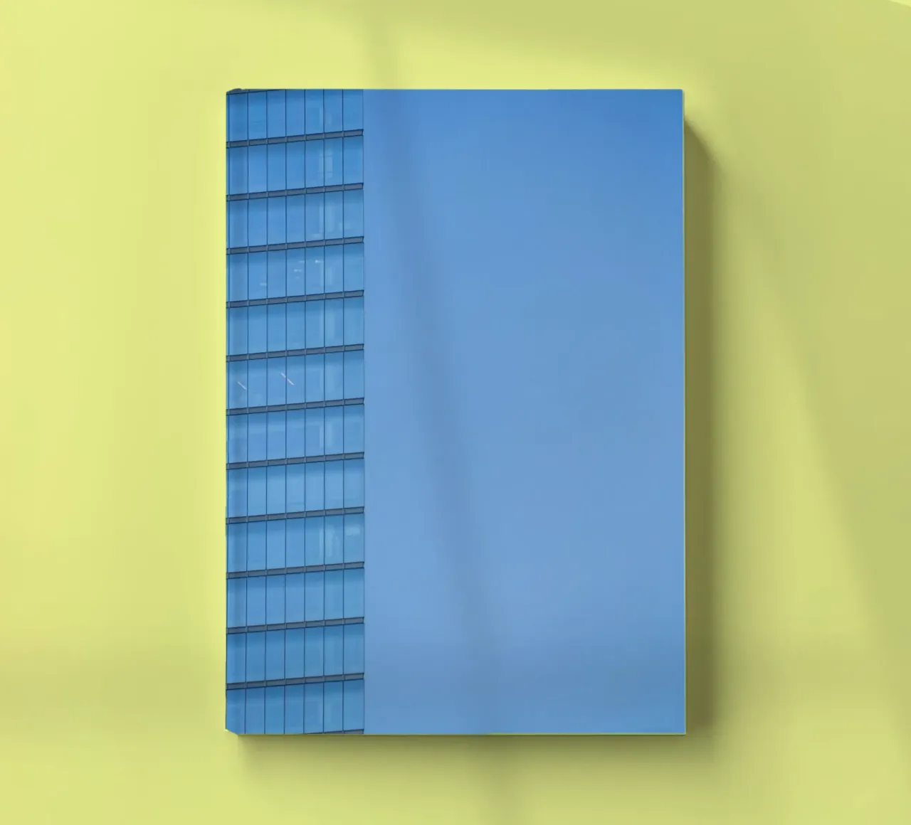 skyline building notebook by Bleu