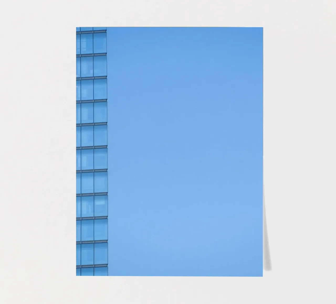 edificio skyline foglio adesivo da Bleu