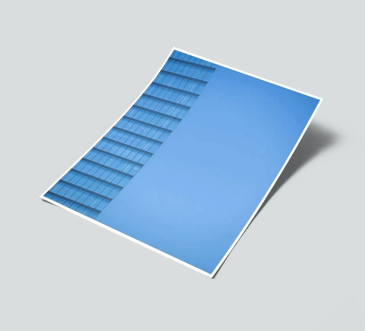 edificio skyline foglio adesivo da Bleu