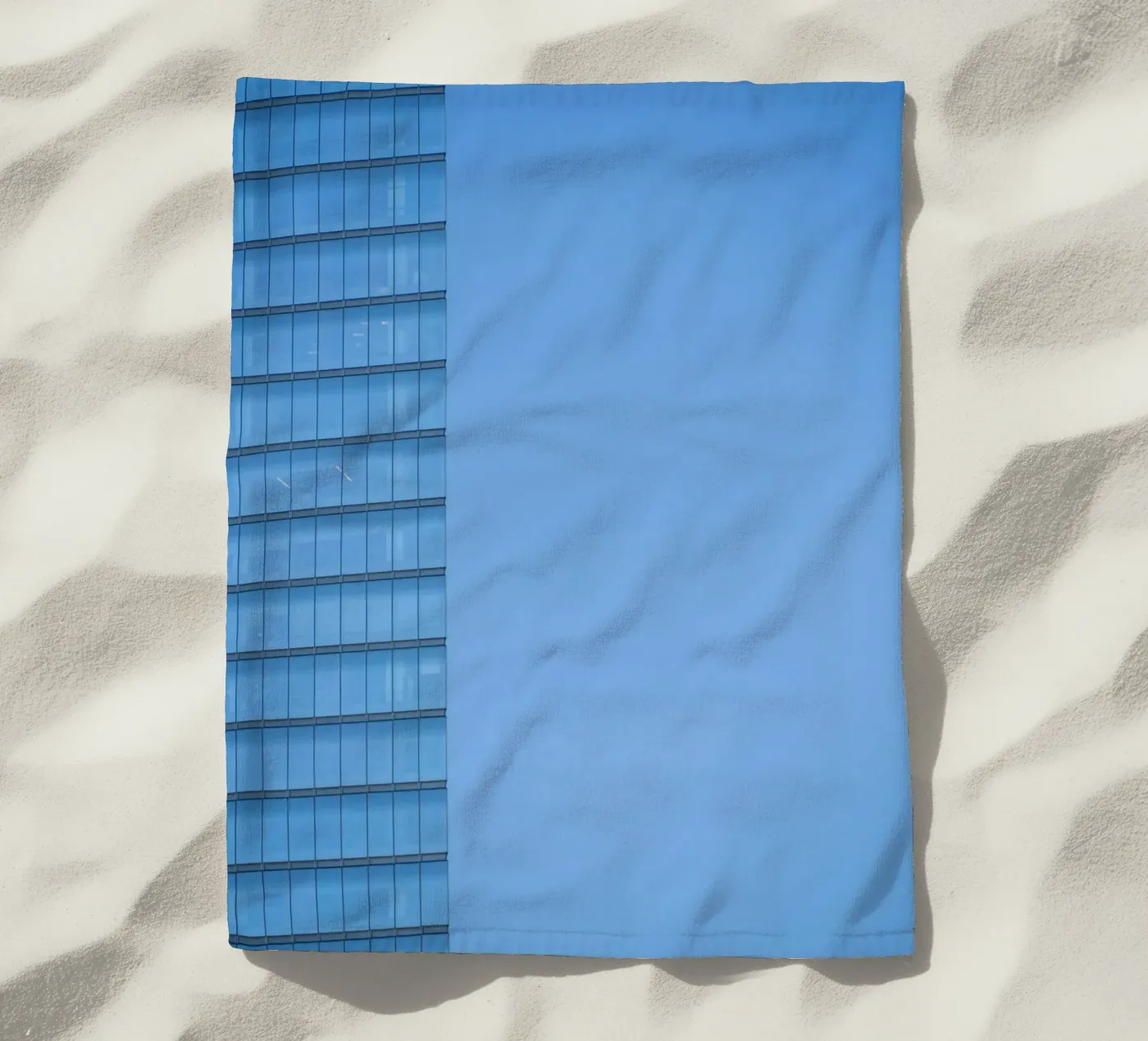 edificio skyline telo mare da Bleu