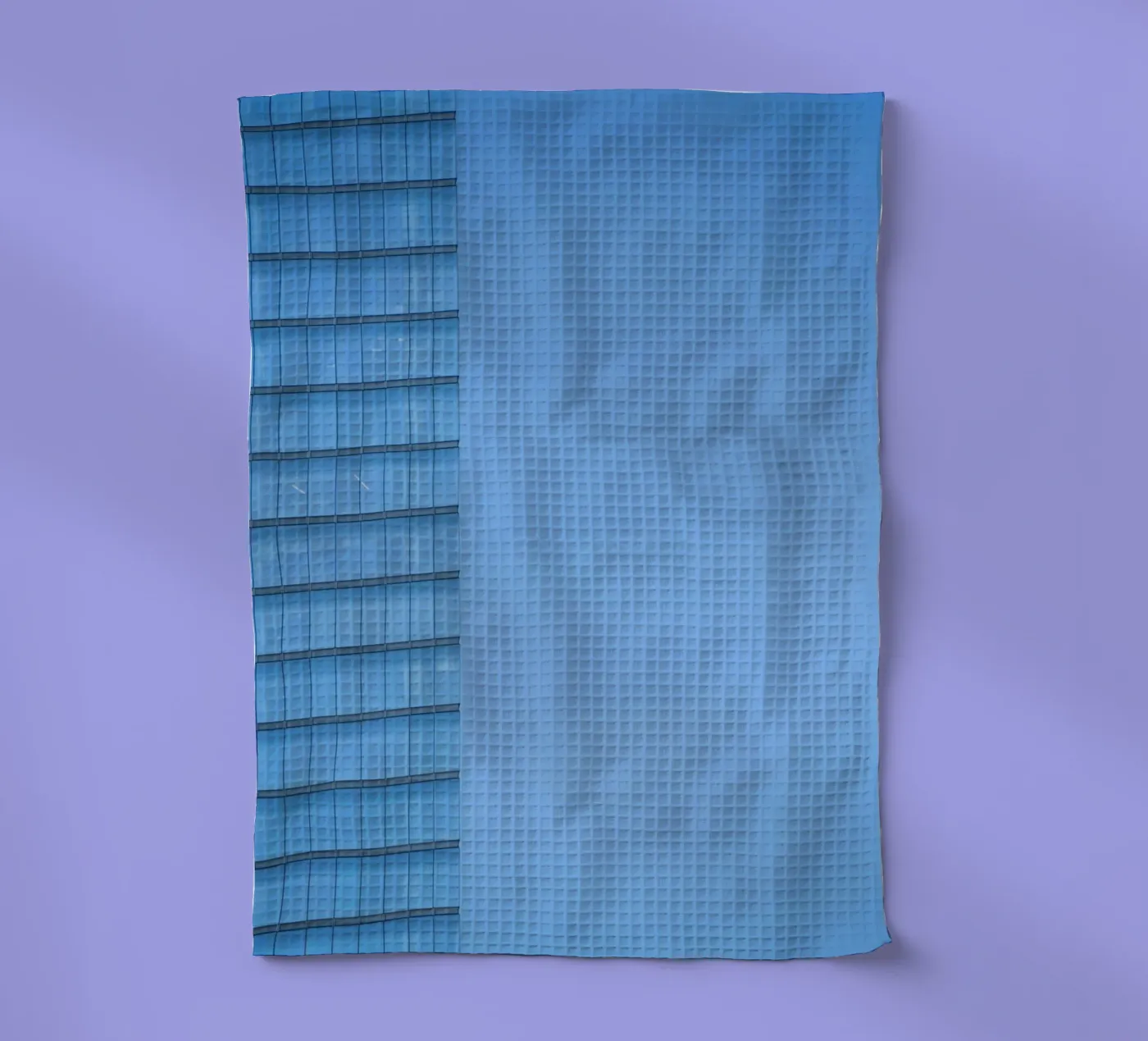 edificio skyline canovaccio da cucina da Bleu