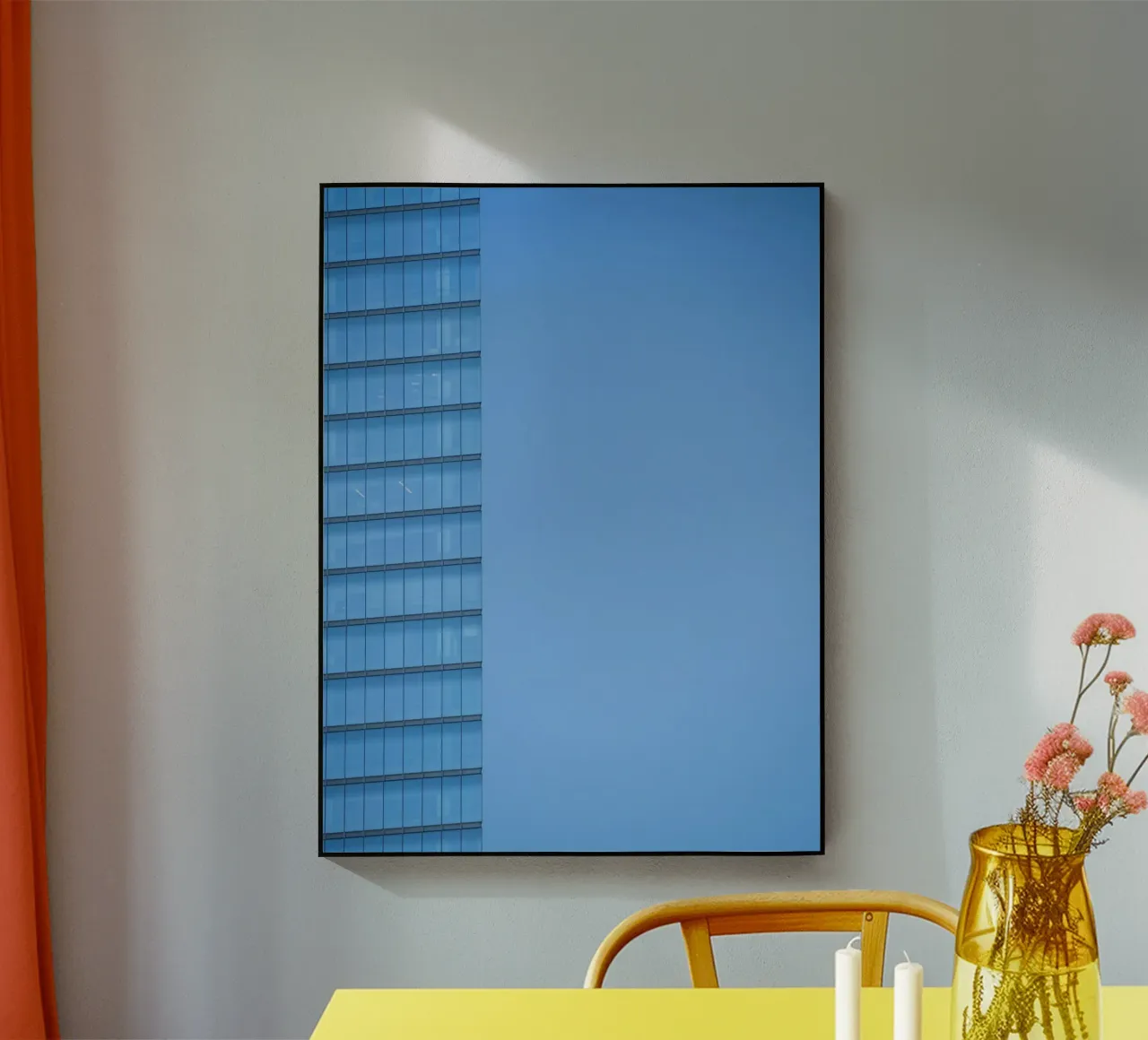 edificio skyline plexiglass da Bleu