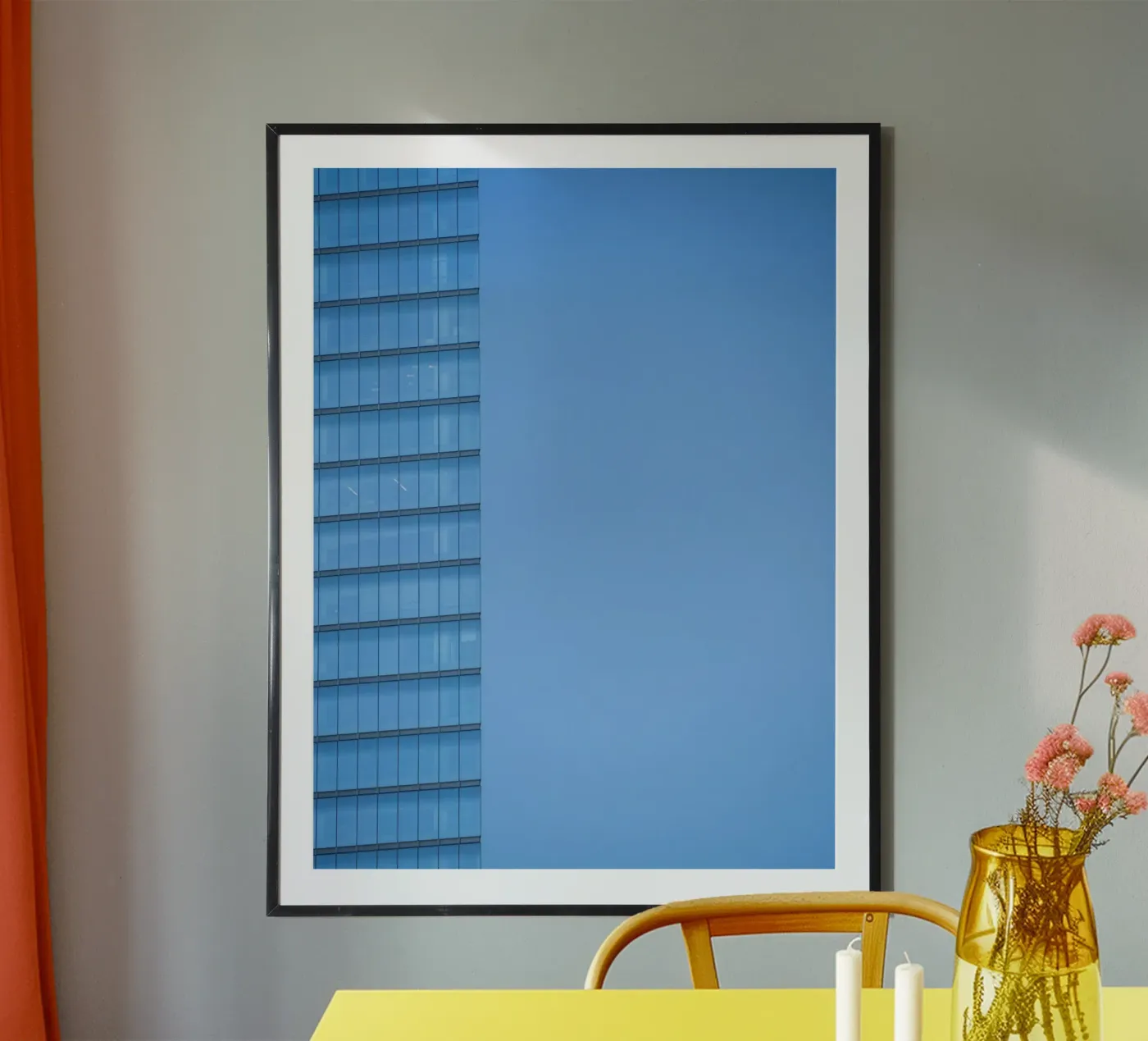 edificio skyline poster da Bleu