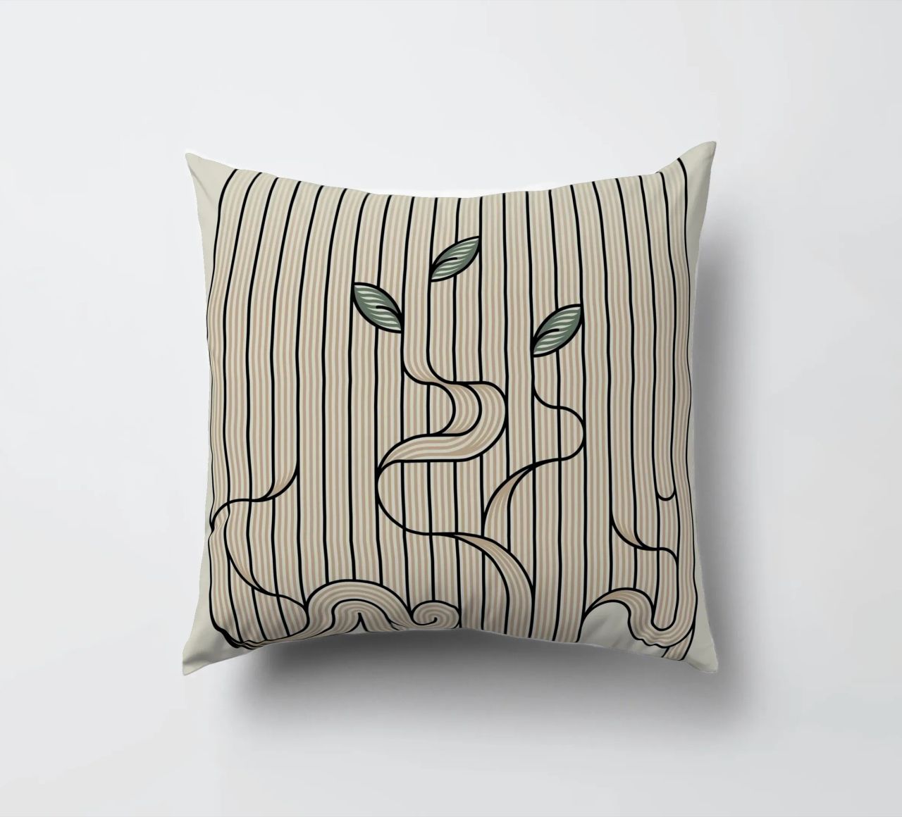 linee curve cuscino da hinity