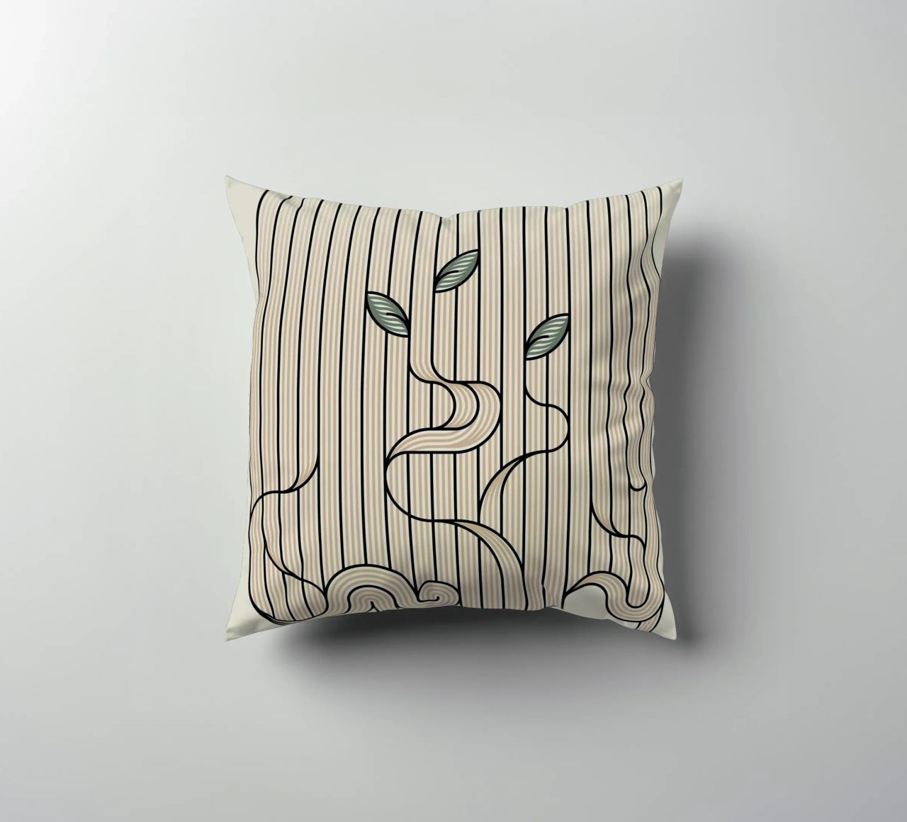 linee curve cuscino da hinity