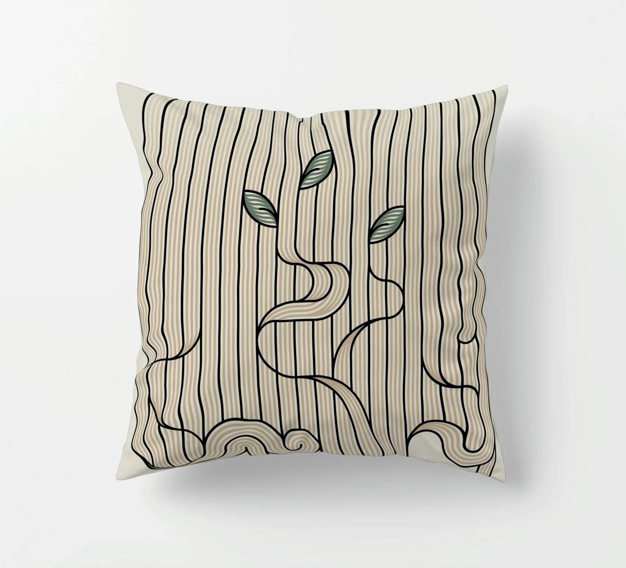 linee curve cuscino da hinity