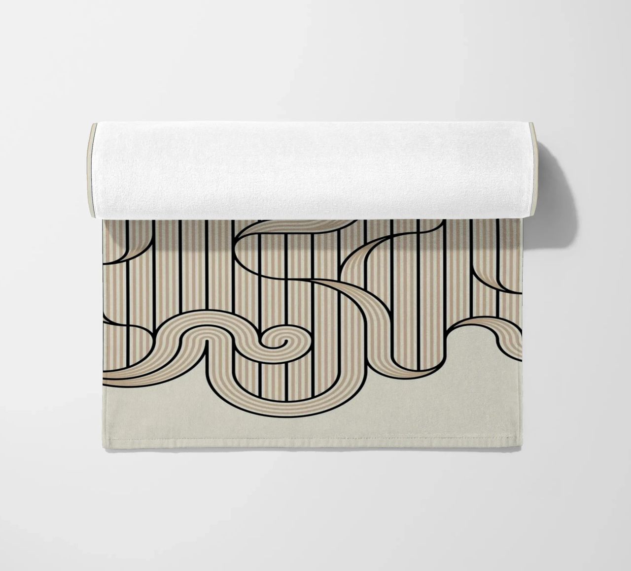 linee curve telo mare da hinity