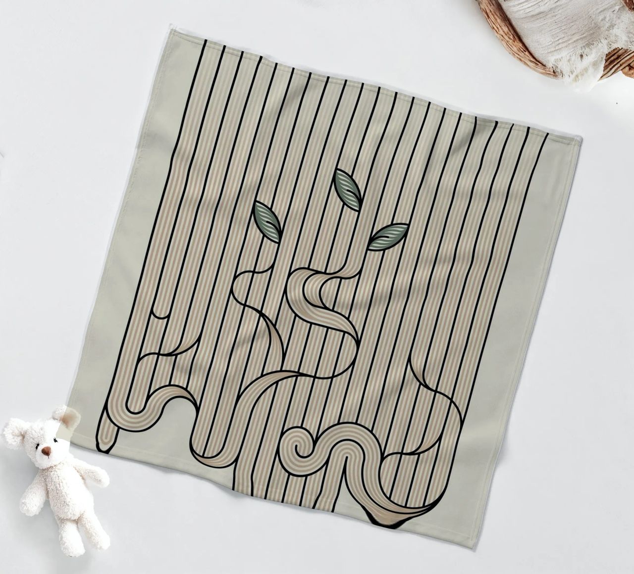 linee curve coperta in pile da hinity