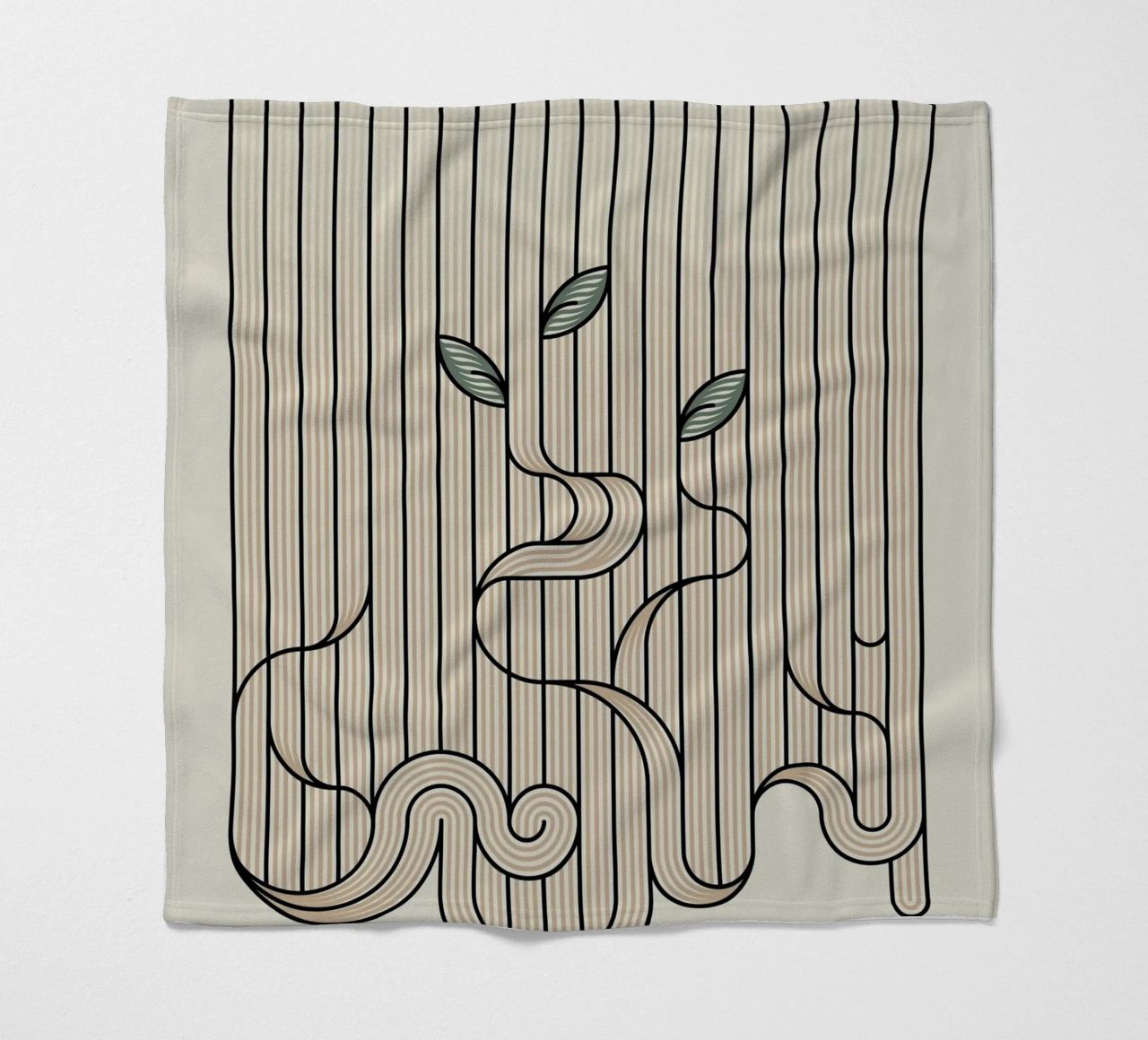 linee curve coperta in pile da hinity