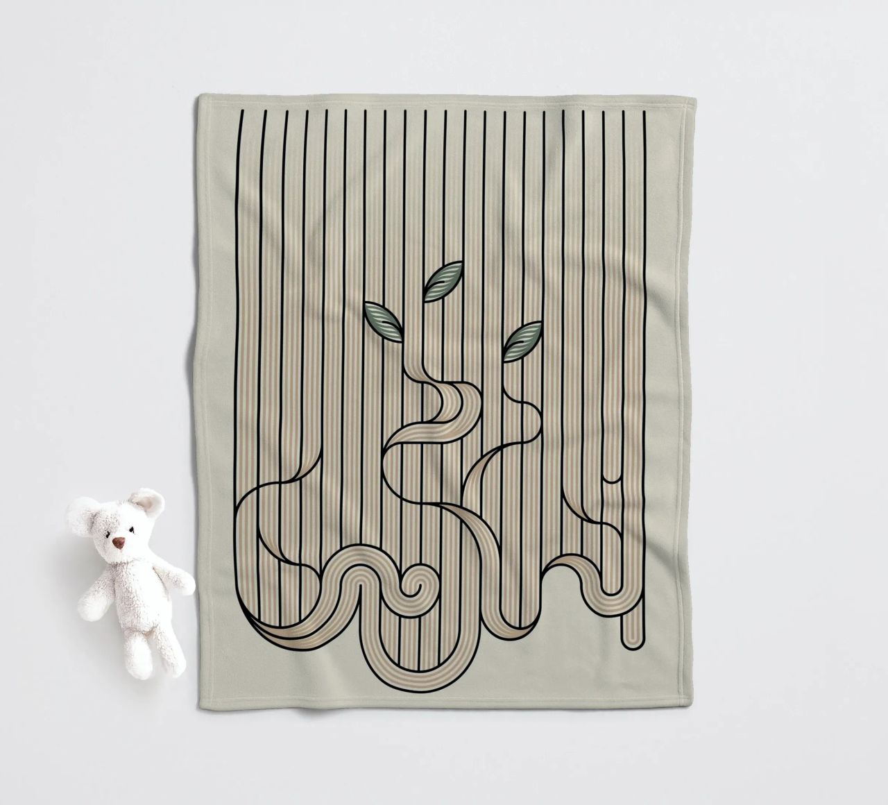 linee curve coperta in pile da hinity
