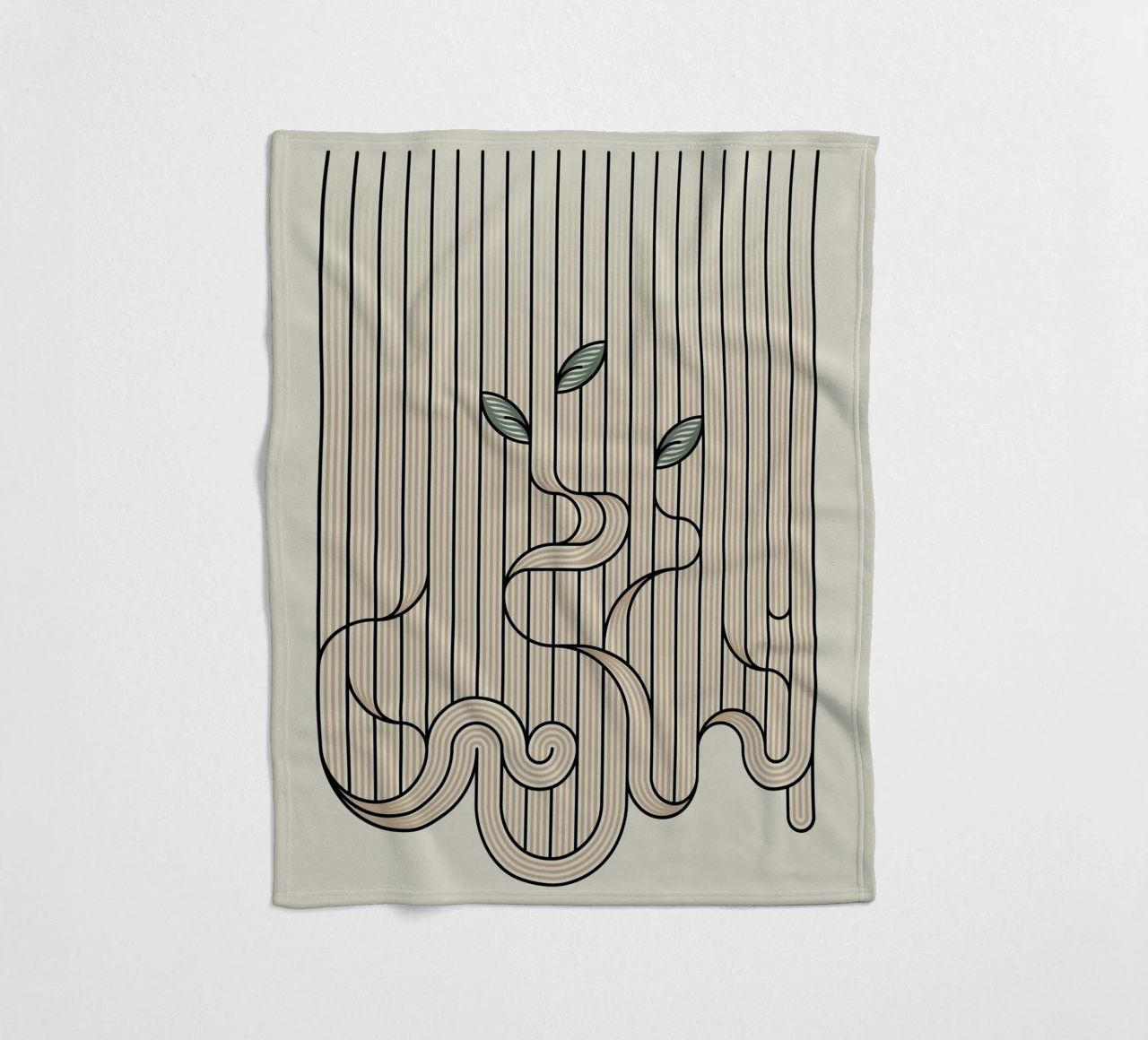 linee curve coperta in pile da hinity
