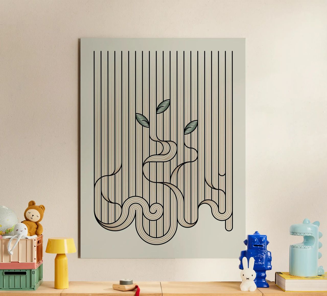 linee curve alluminio dibond da hinity