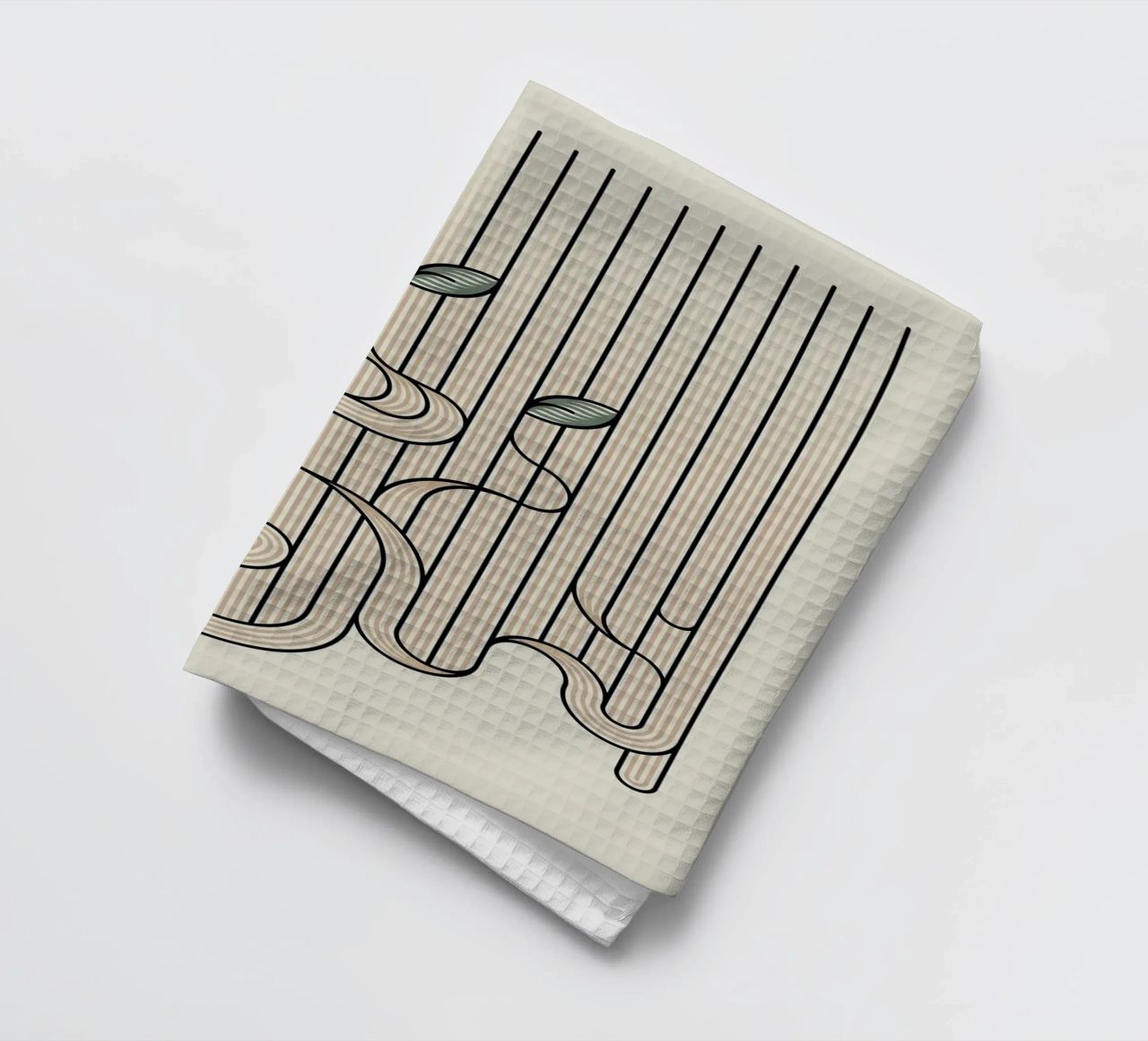 linee curve canovaccio da cucina da hinity