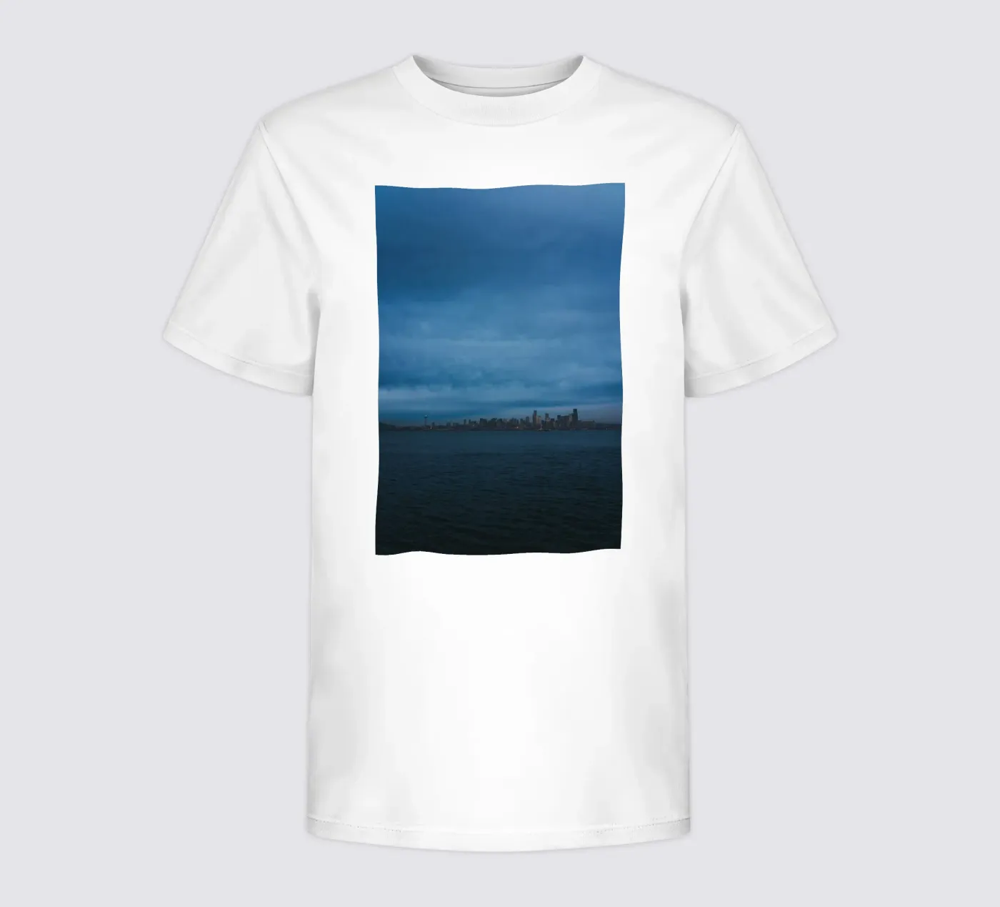 dark cloudy kinder t-shirt van Bleu