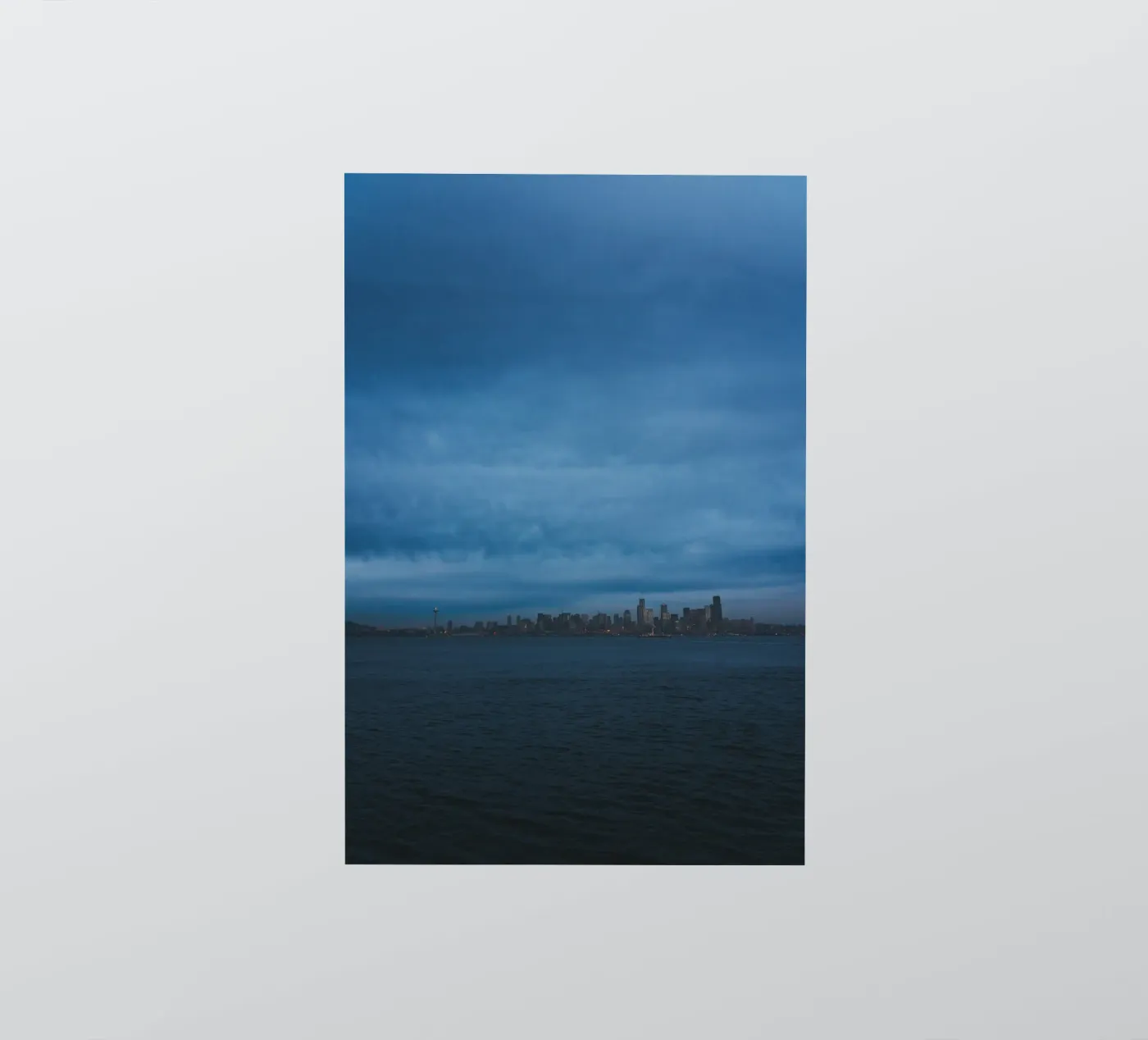 dark cloudy sticker by Bleu