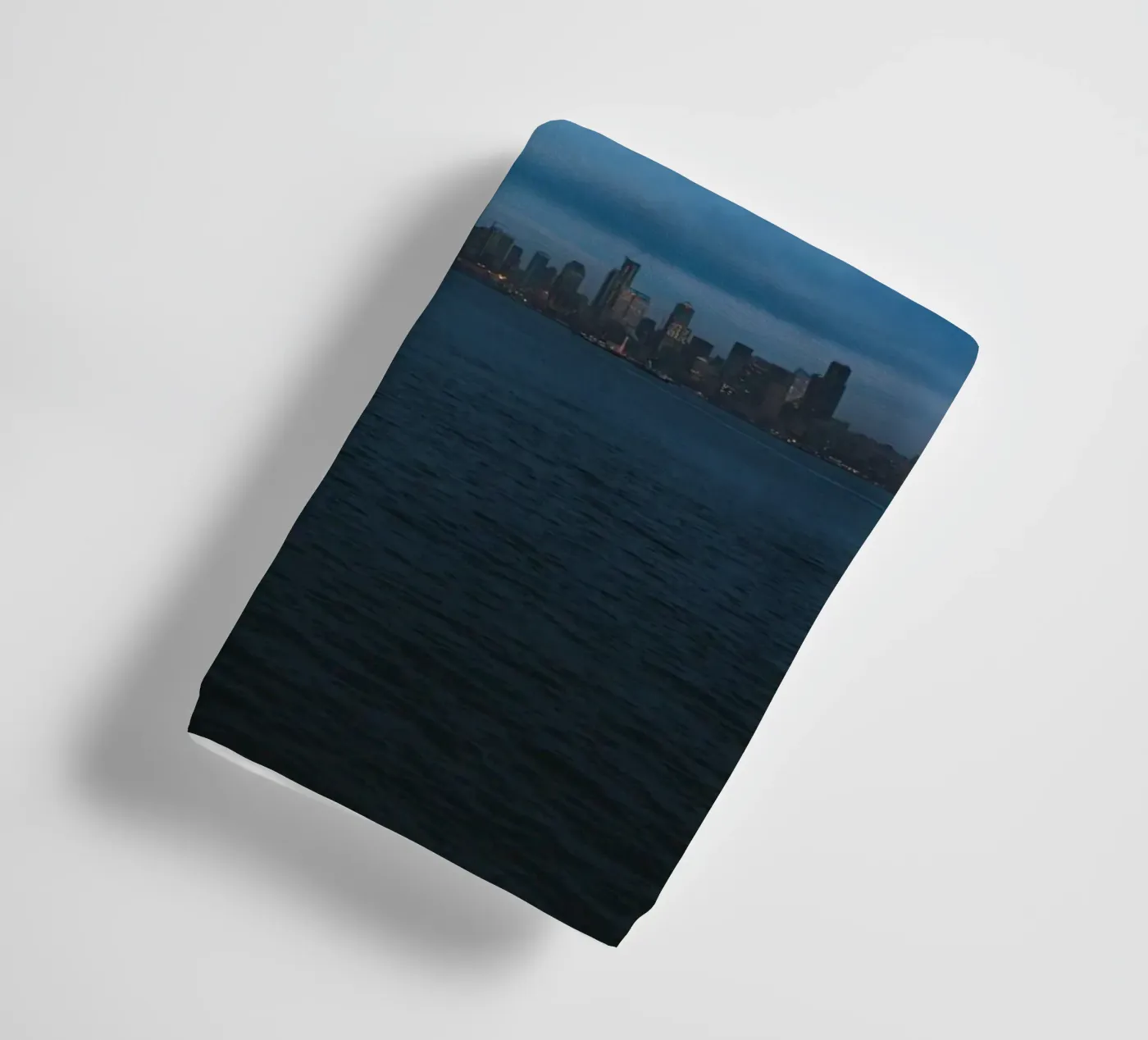 dark cloudy towel by Bleu