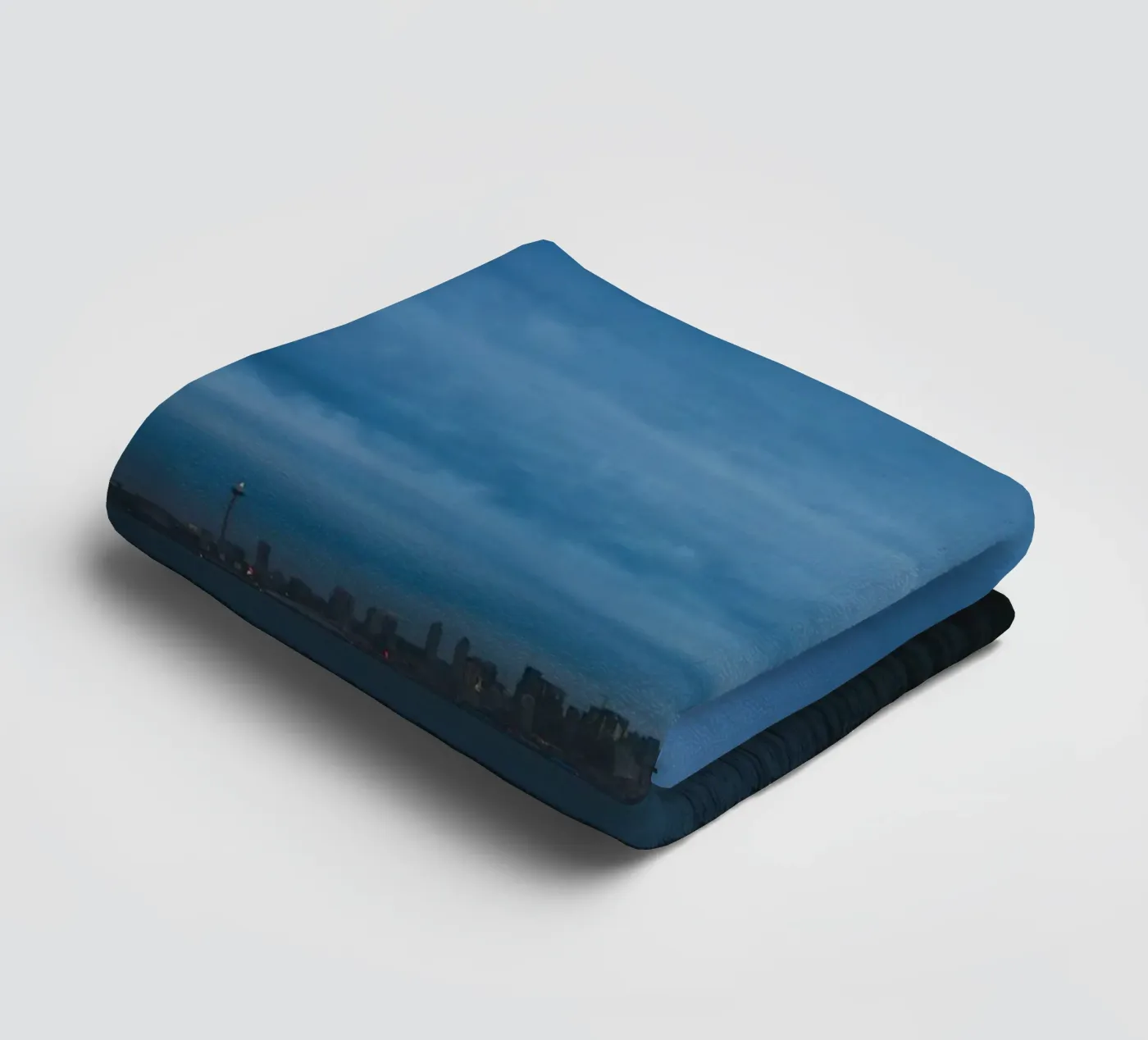 dark cloudy towel by Bleu