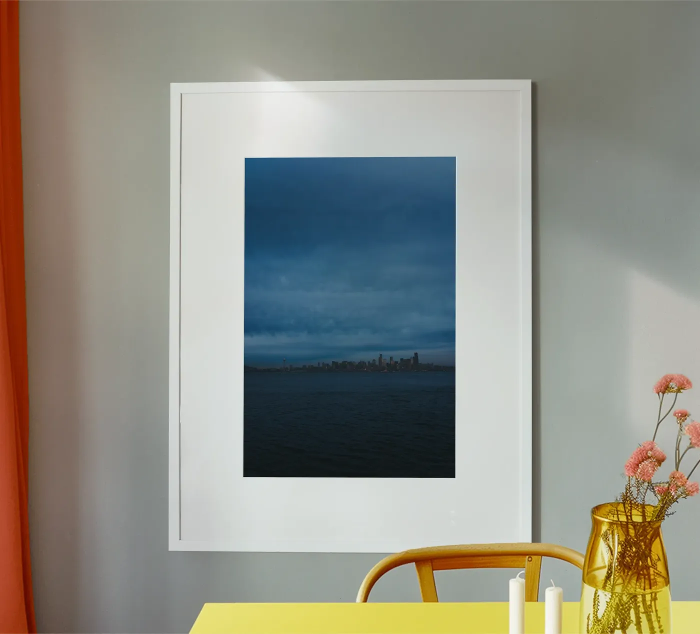 dark cloudy poster by Bleu
