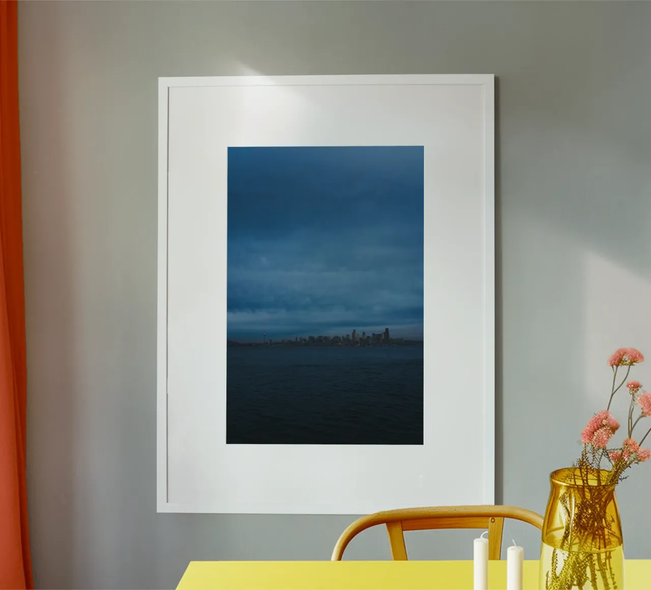 dark cloudy poster by Bleu