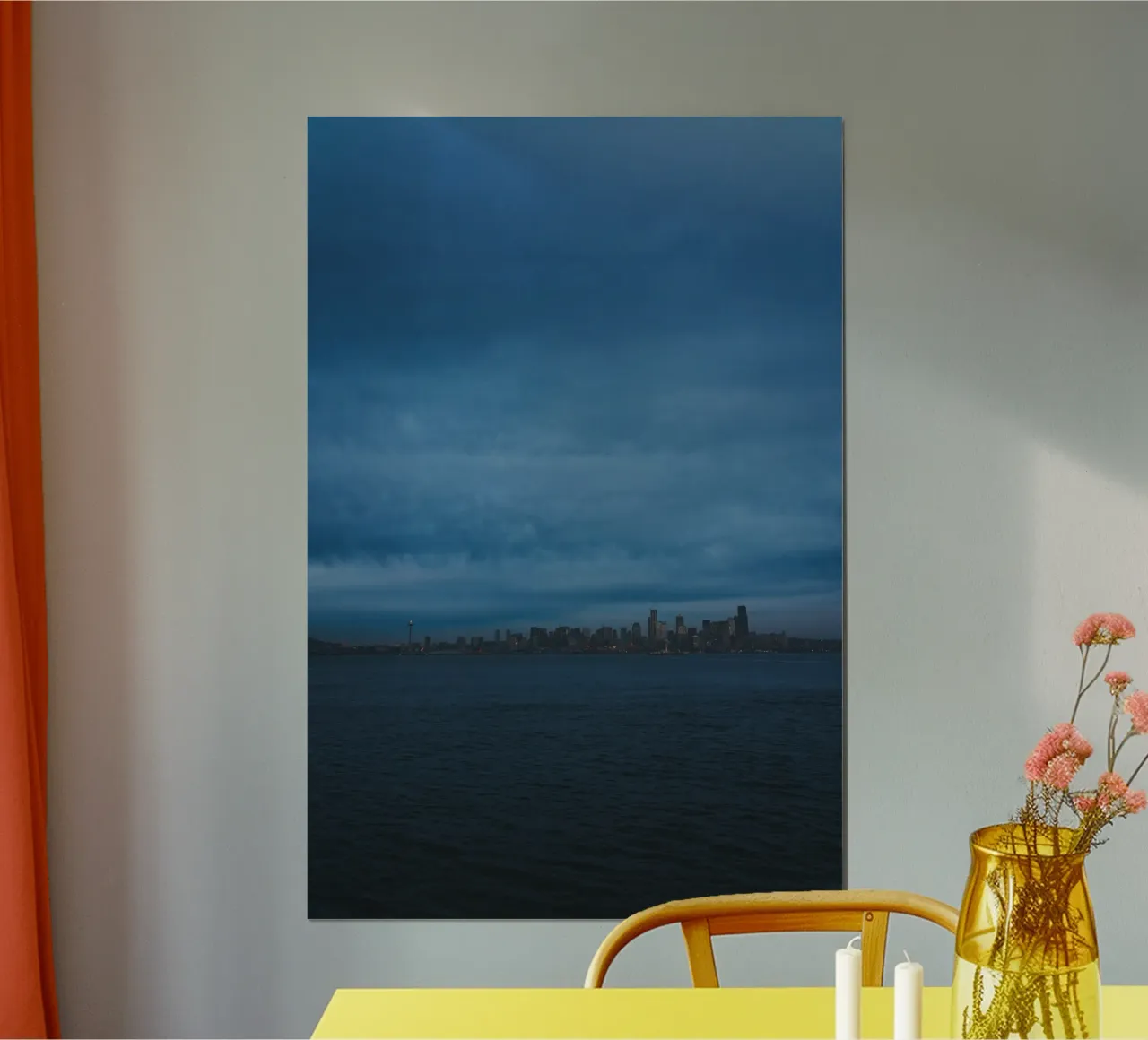 dark cloudy poster by Bleu