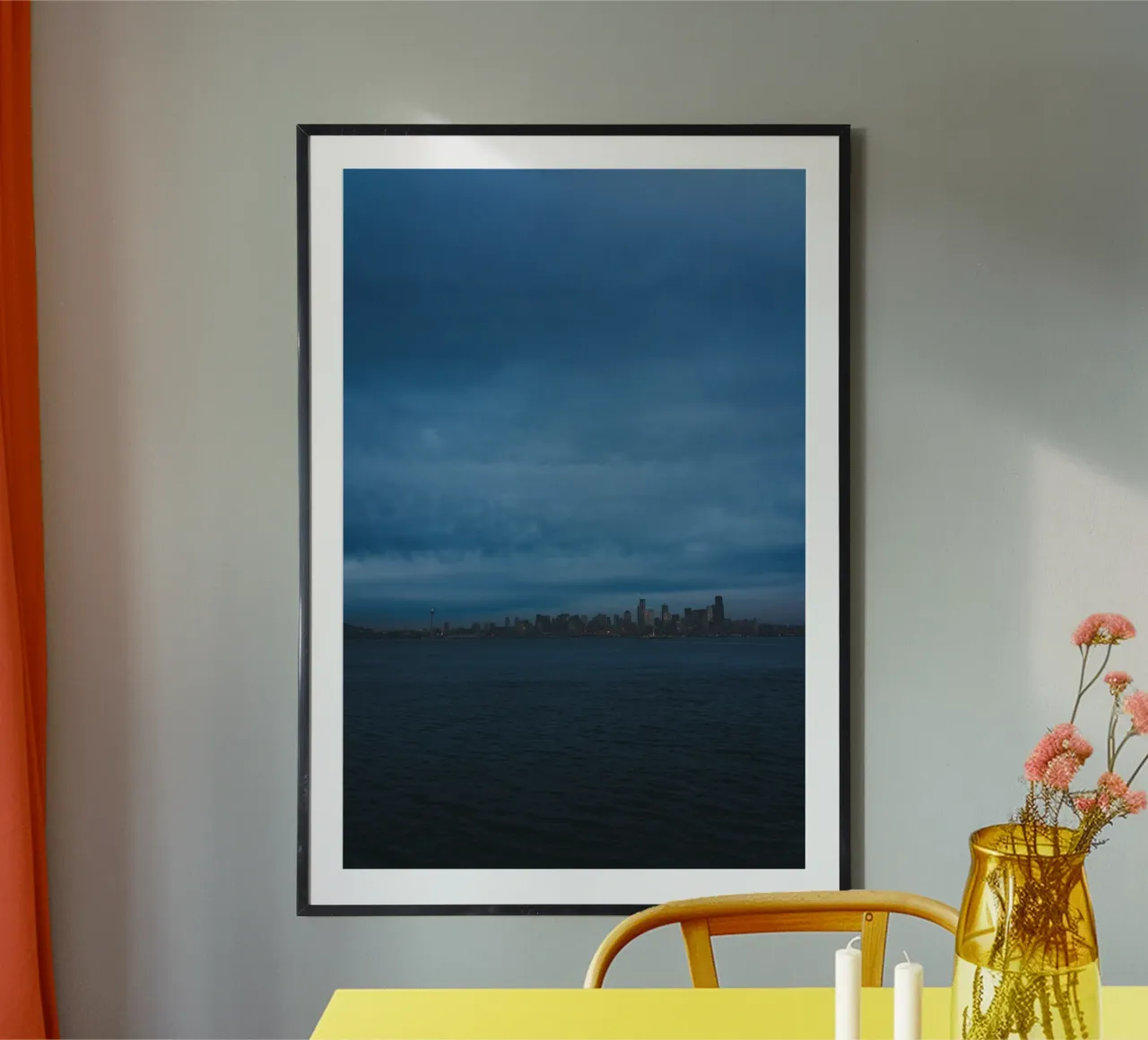 dark cloudy poster by Bleu