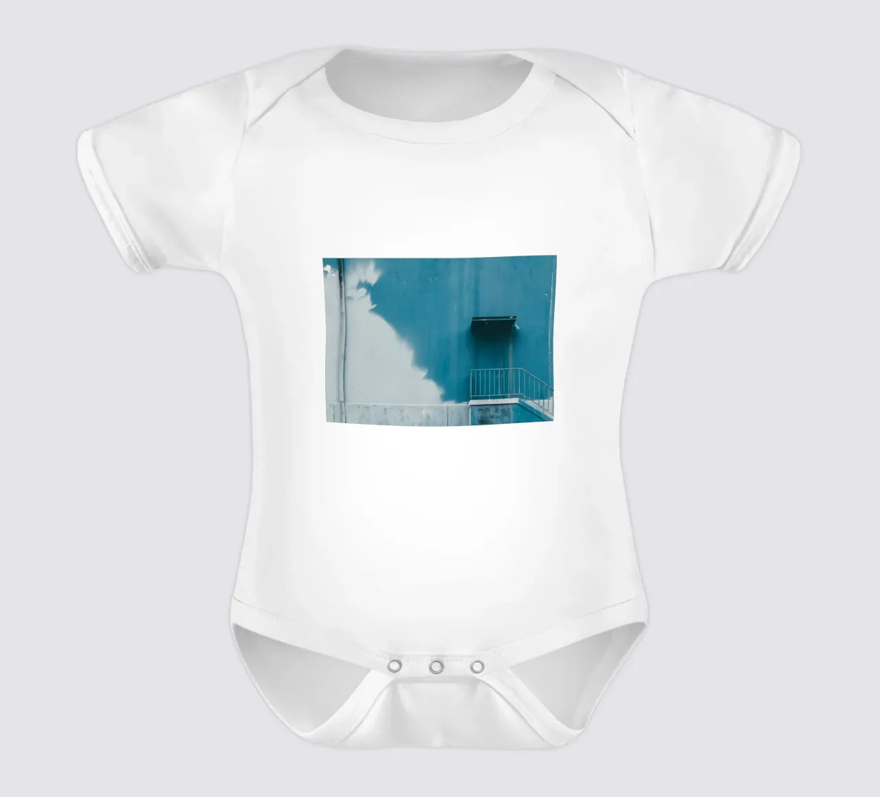 pace delle scale body neonato maniche corte da Bleu